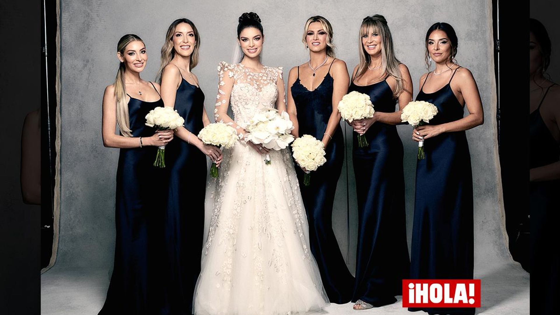 Victoria Beckham, la responsable de vestir a las damas de honor en la boda de Nadia Ferreira y Marc Anthony
