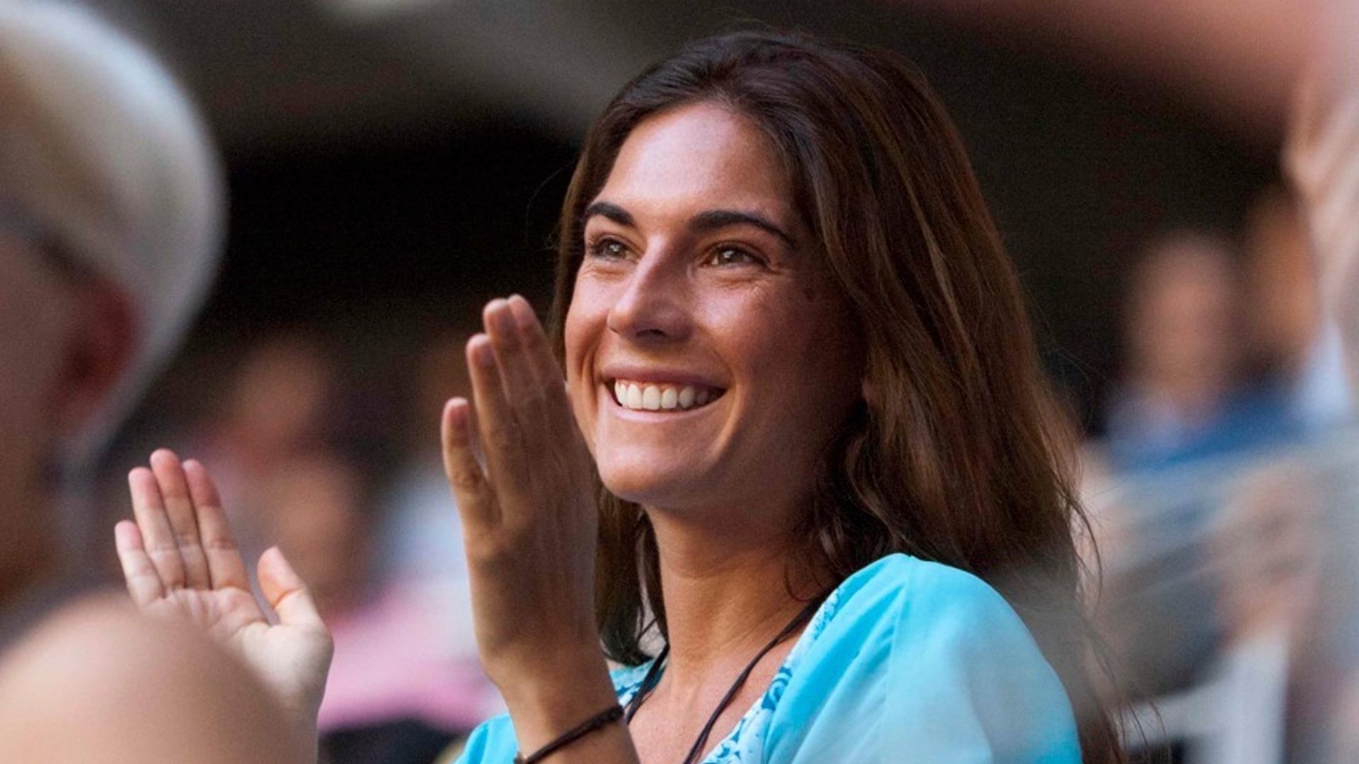 Lourdes Montes en la plaza de toros de San Sebastián el 6 de agosto de 2012