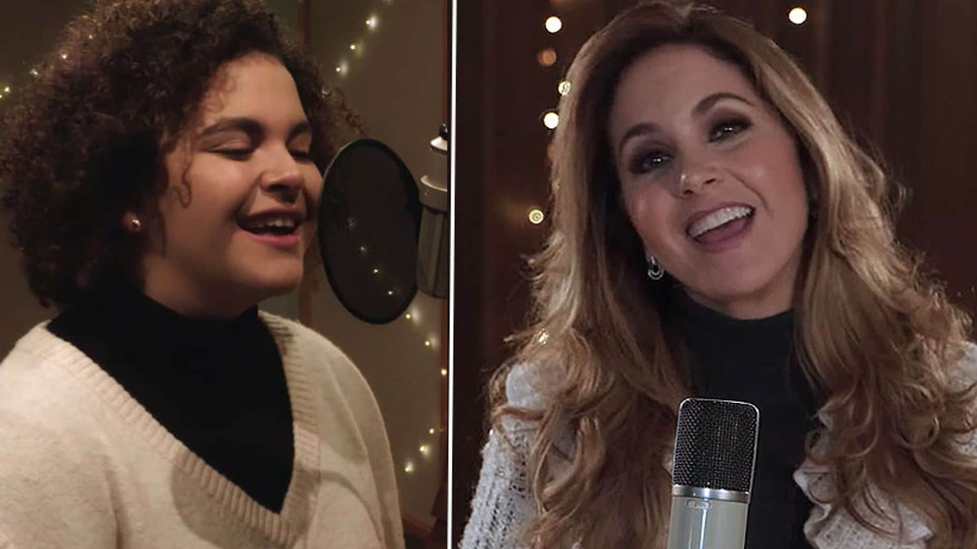 ¡Invitadas especiales! Mijares lanza su disco navideño con la colaboración de las Luceros