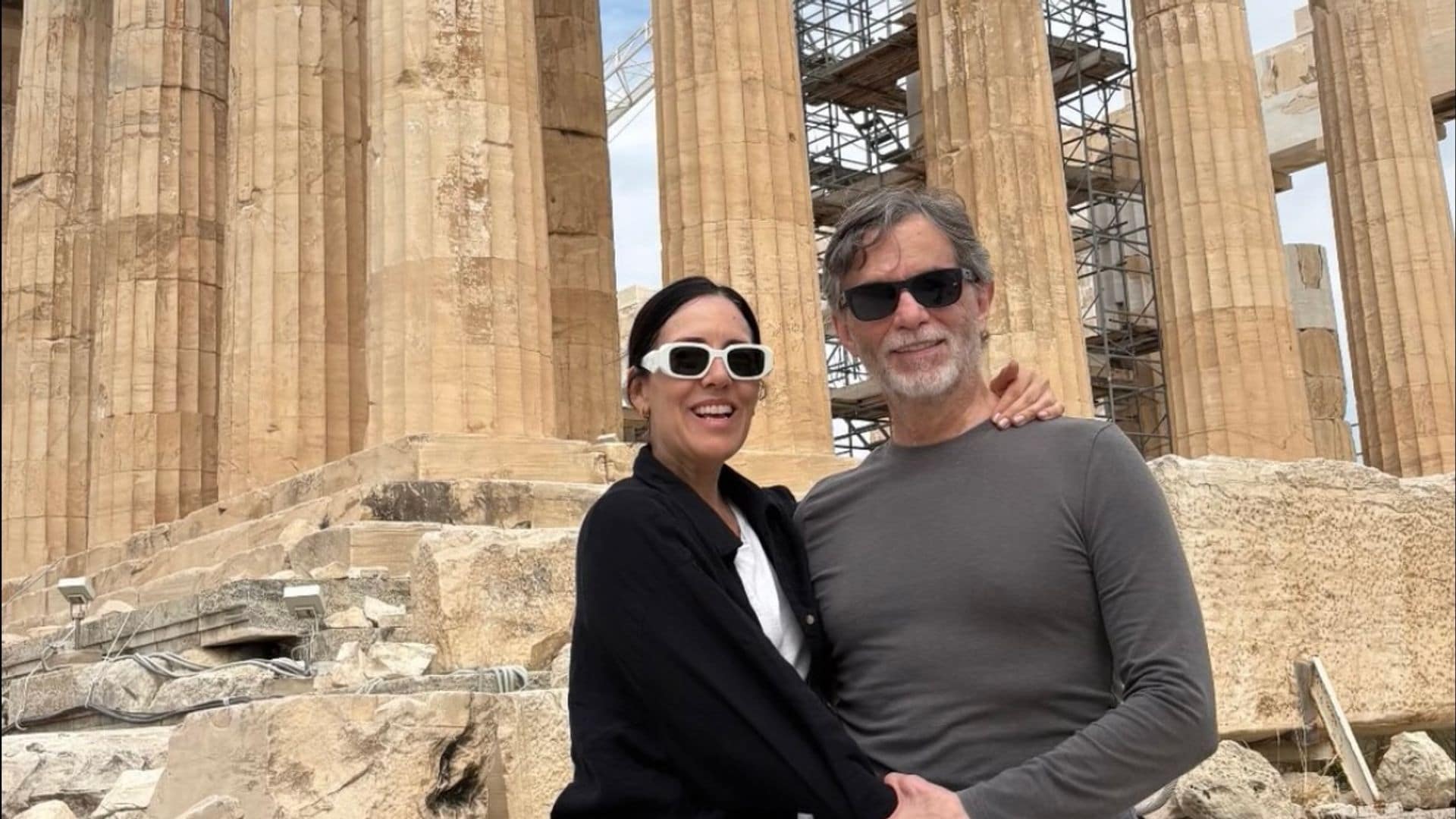 Stephanie Salas y Humberto Zurita disfrutan de su amor en Grecia