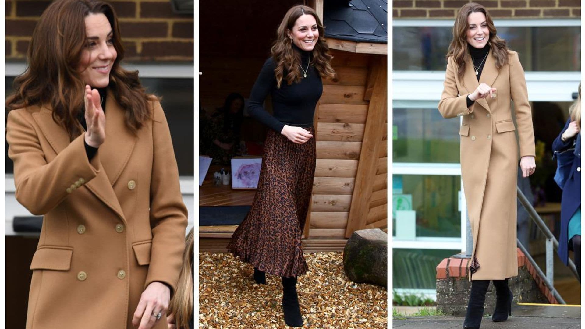 Kate Middleton y su falda de Zara de $12.99