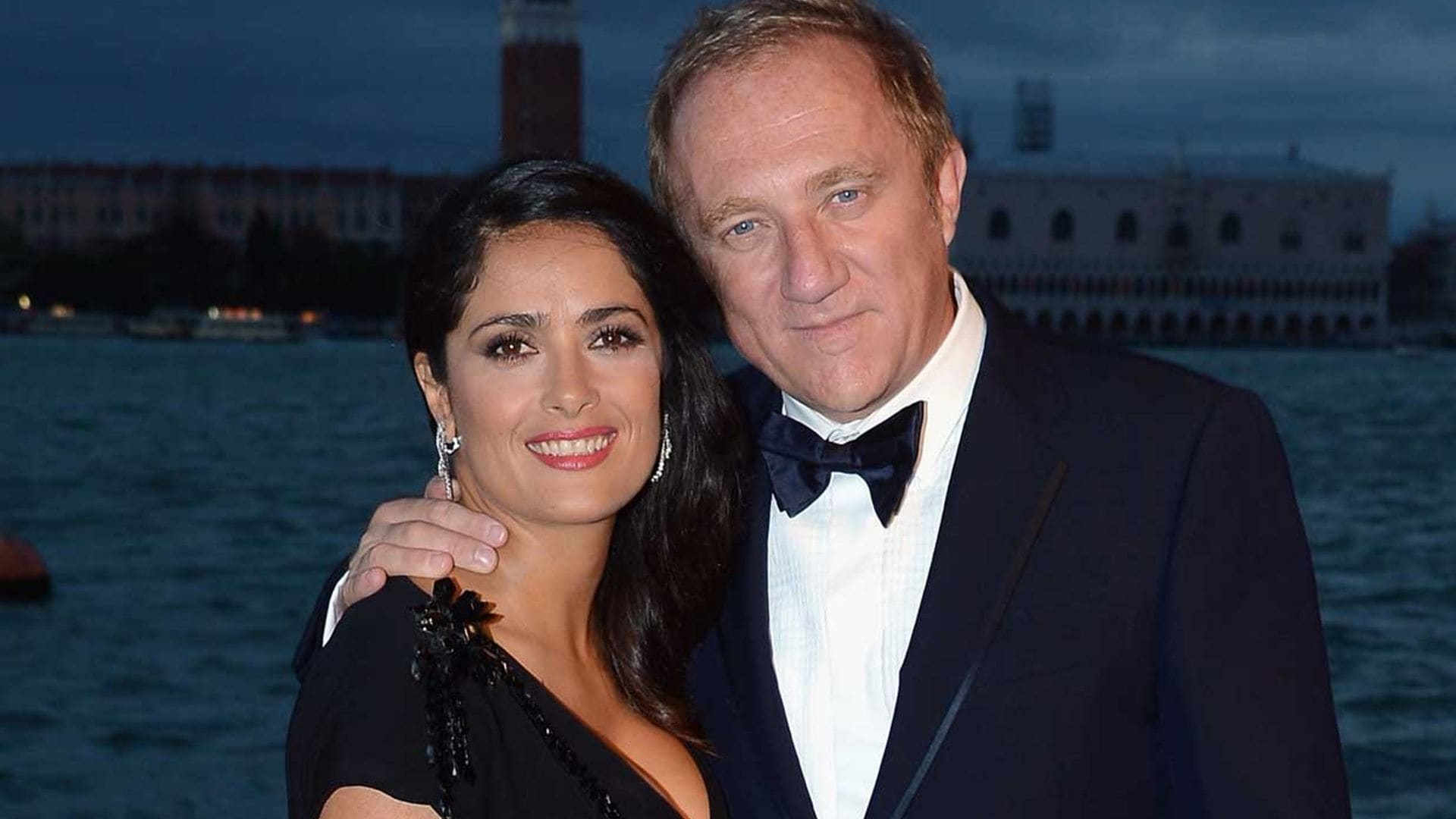 La excelente relación de Salma Hayek con el hijo 'secreto' de Francois-Henri Pinault y Linda Evangelista