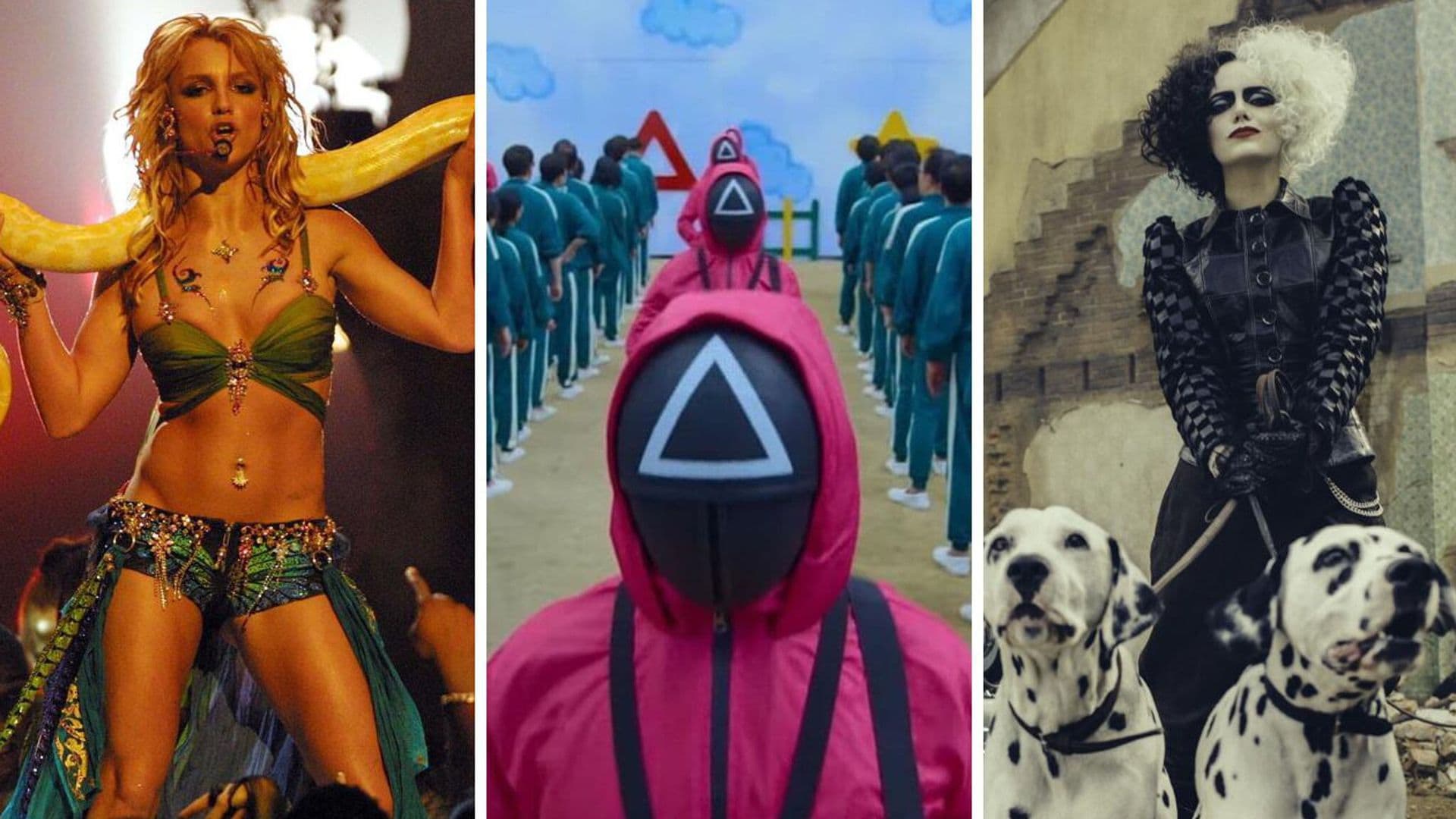 Britney Spears, ‘El Juego del Calamar’, Cruella... los disfraces más populares para Halloween 2021