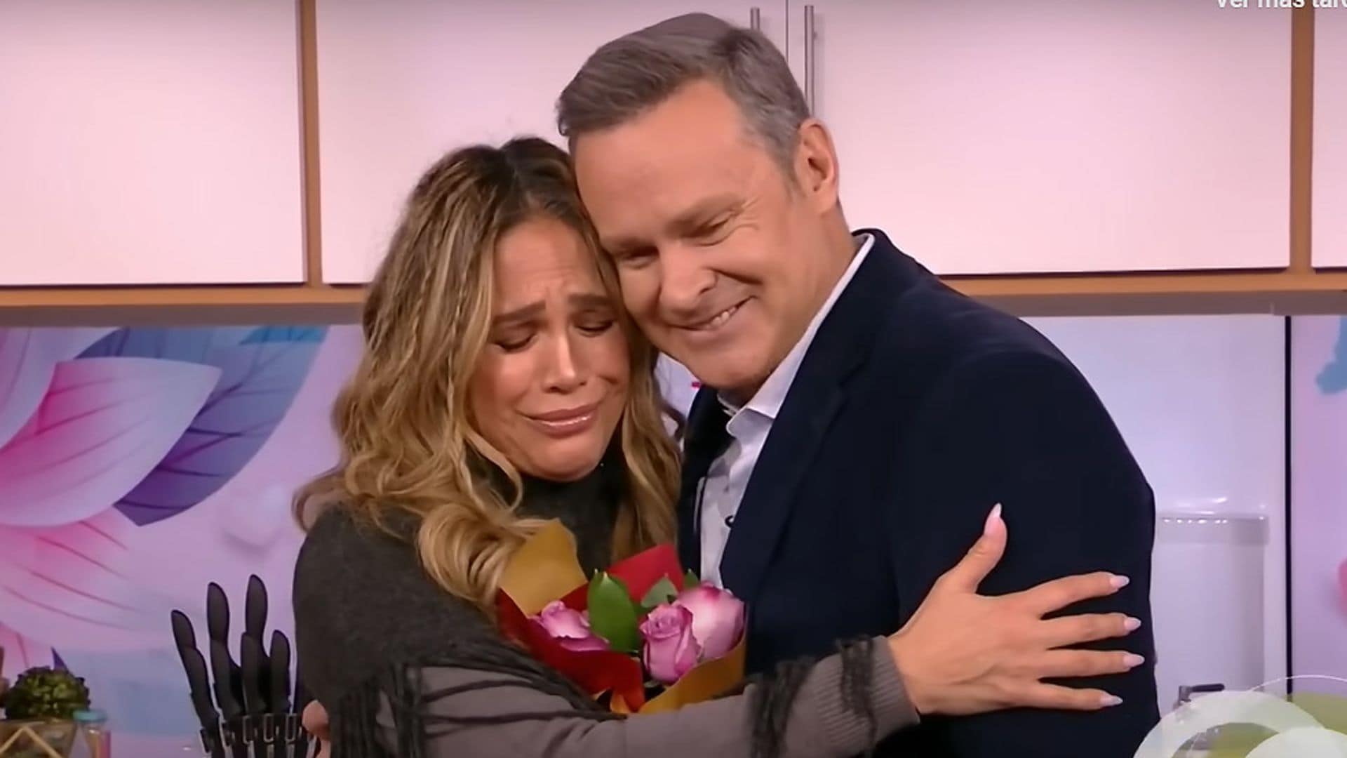 Karla Martínez revela el motivo de sus lágrimas en pleno programa de ‘Despierta América'