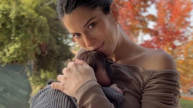 Marta Riumbau y su hija
