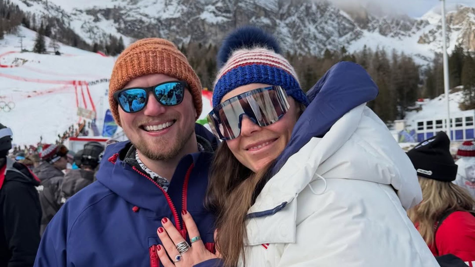 De la infidelidad al compromiso: la esquiadora Breezy Johnson se compromete en los JJOO y Taylor Swift tiene mucho que ver