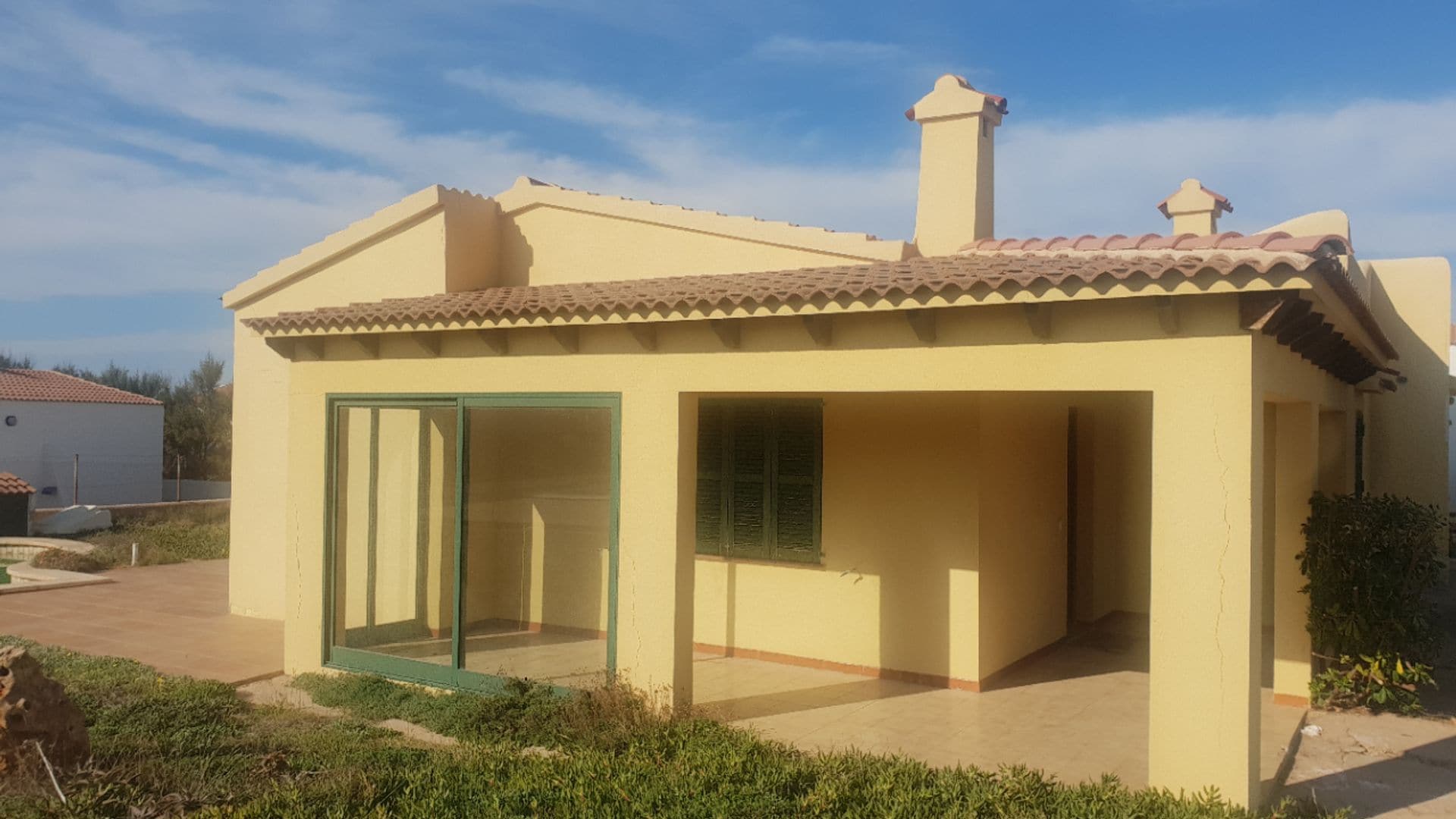 Fachada antes de la rehabilitación