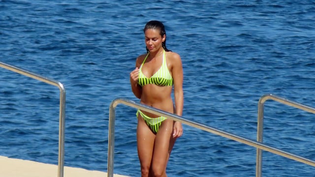 Lara Álvarez, de vacaciones en Mallorca. 1 de agosto de 2024