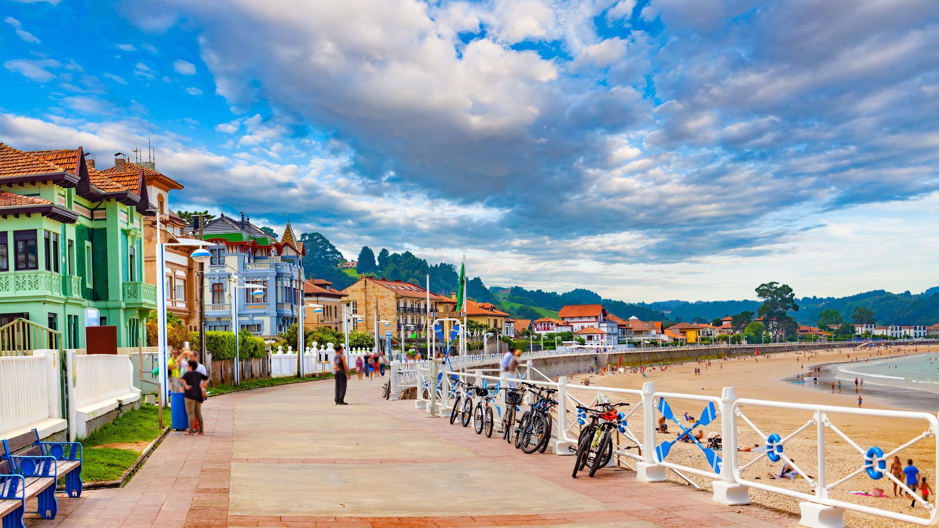 Paseo marítimo de Ribadesella, Asturias