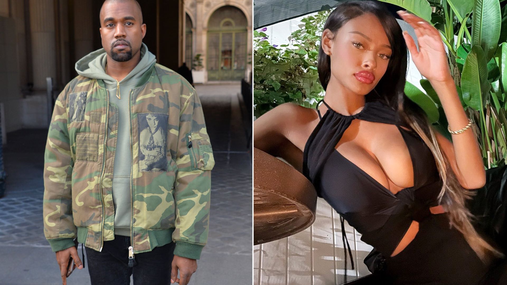 Te presentamos a Vinetria, la modelo con la que Kanye West podría haber olvidado a Kim Kardashian