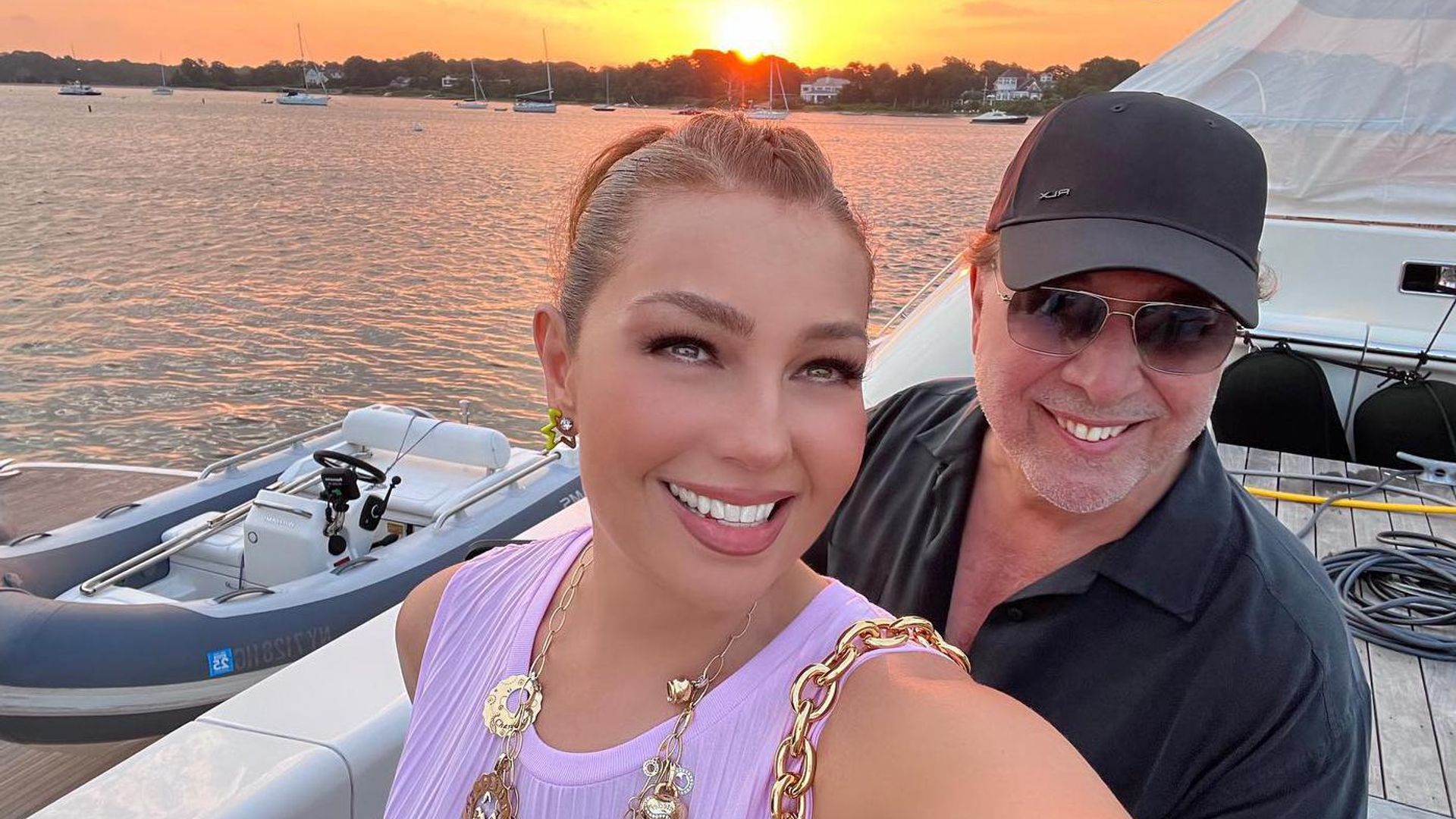 Thalía y Tommy Mottola, así inició su vida juntos