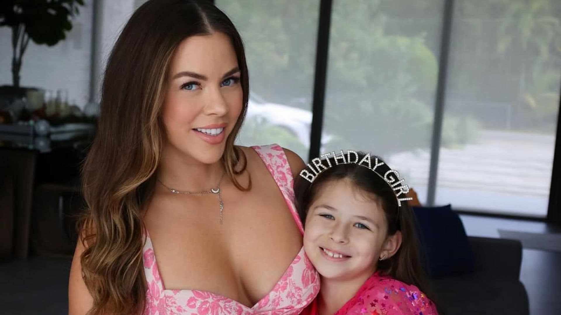 Ximena Duque celebra el octavo cumpleaños de su hija Luna