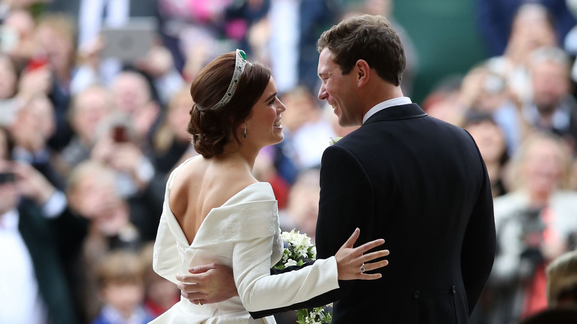 Boda de Eugenia de York y Jack Brooksbank vestido de novia
