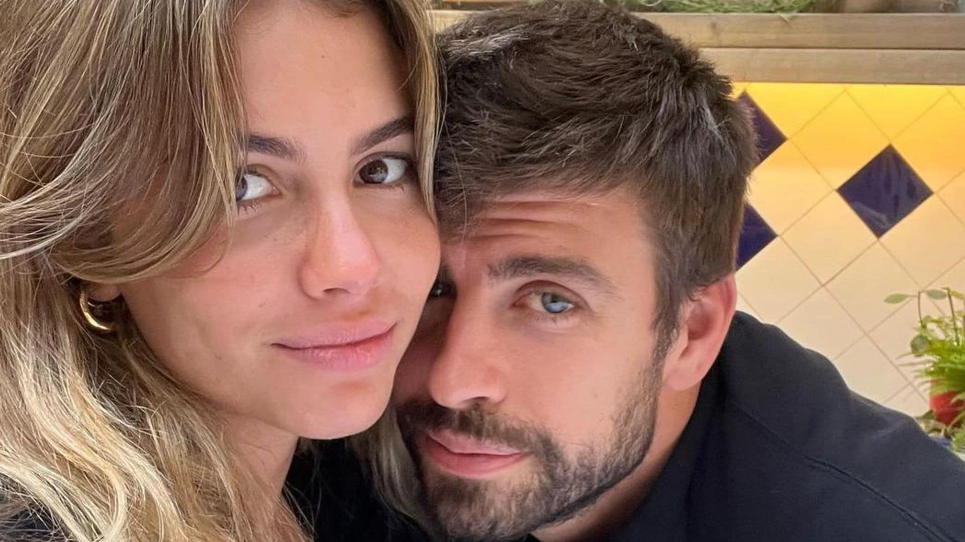 Gerard Piqué publica su primera foto con Clara Chía en redes