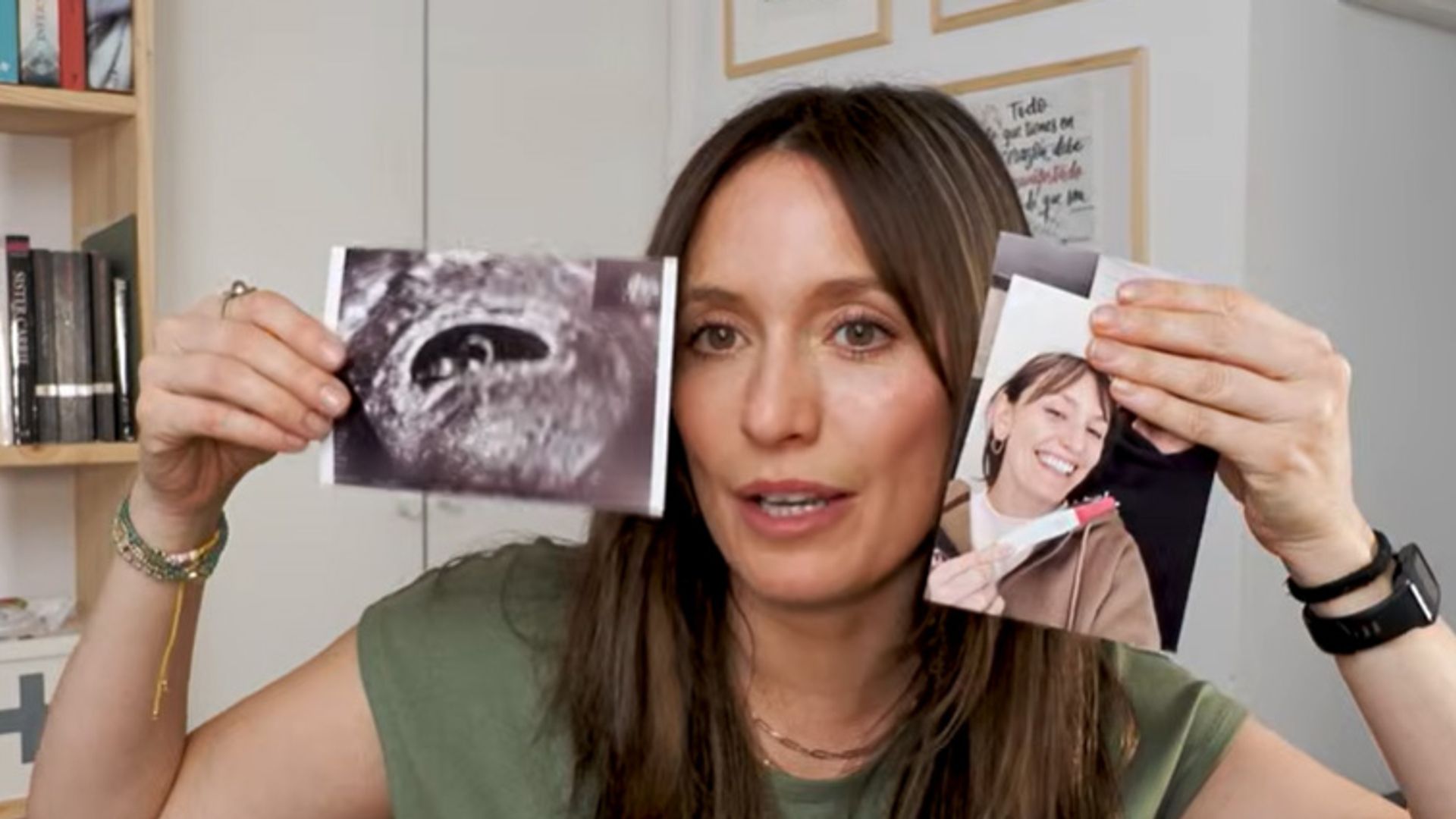 La 'influencer' Roenlared anuncia que está embarazada a los 38 años: "Me entró un poco de miedo"