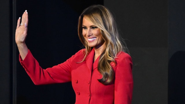 Melania Trump en el cuarto día de la Republican National Convention