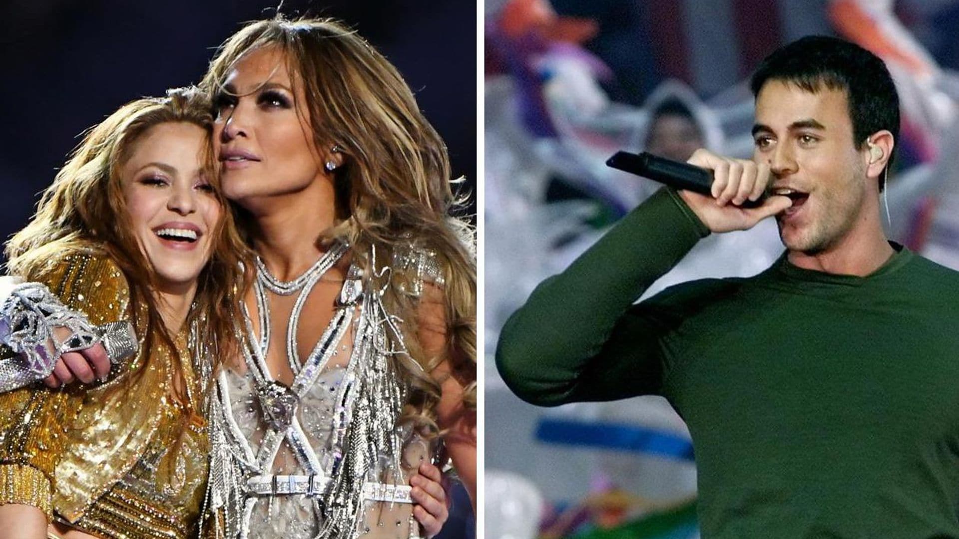 Shakira, Jennifer Lopez, Enrique Iglesias... ¡Los latinos en el Halftime Show del Super Bowl!
