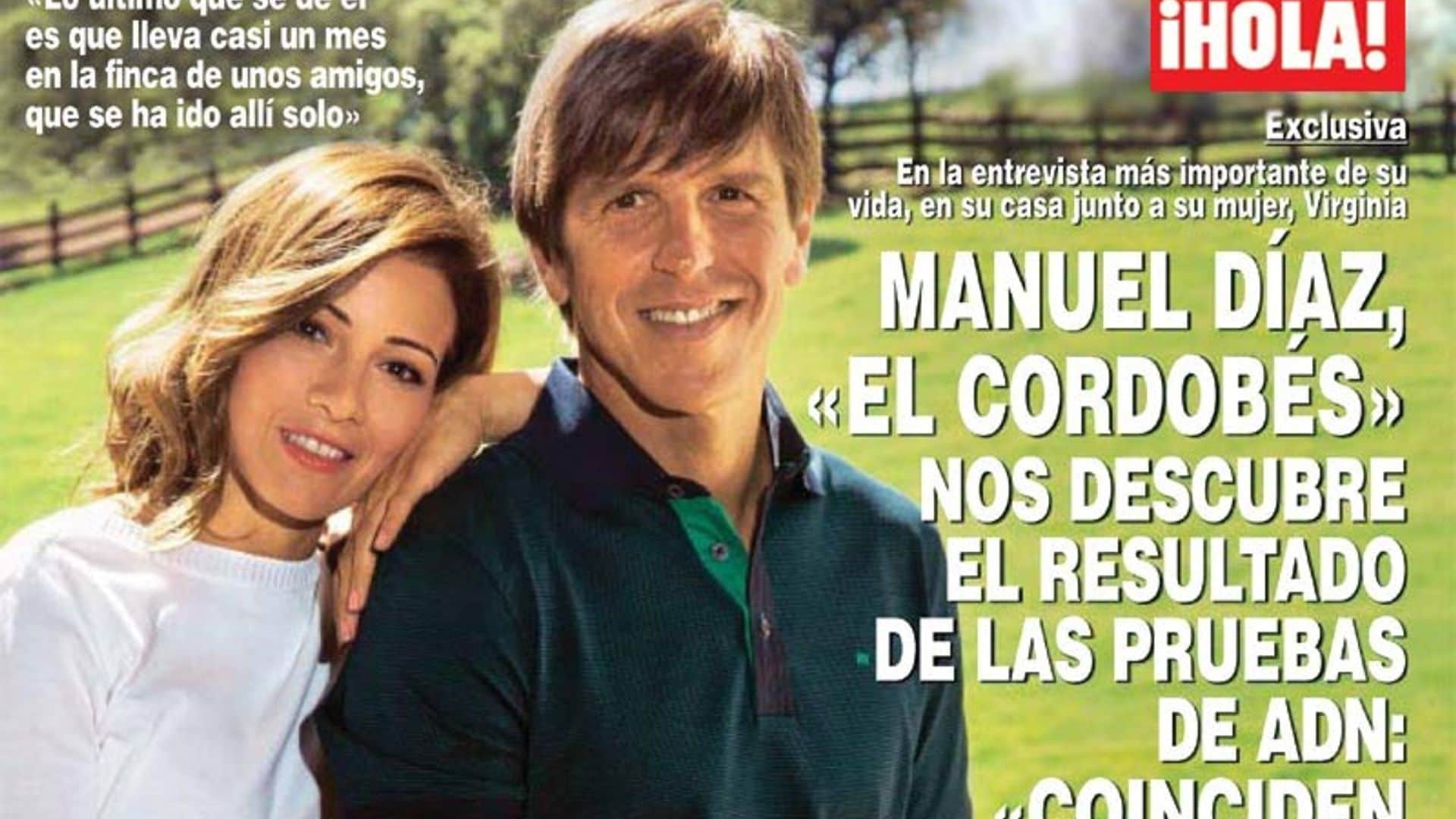 Exclusiva en ¡HOLA!, Manuel Díaz 'El Cordobés nos descubre el resultado de las pruebas de ADN