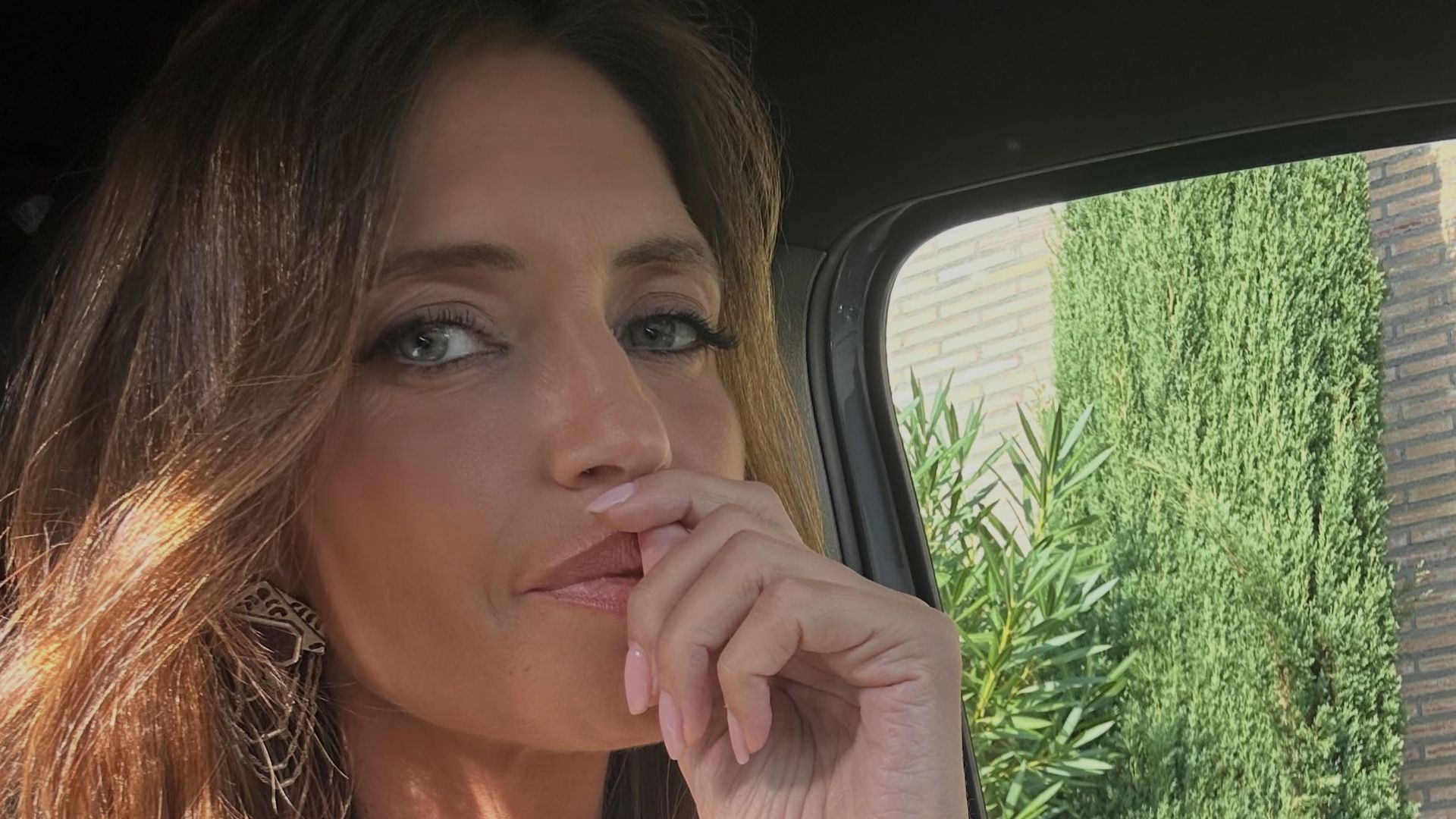 Sara Carbonero, en el bautizo de su sobrino