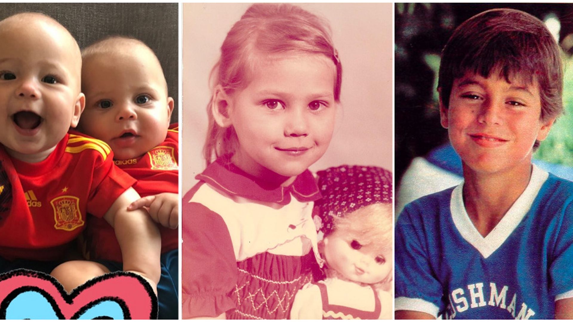 Enrique Iglesias y Anna Kournikova de niños… ¿igualitos a sus mellizos?