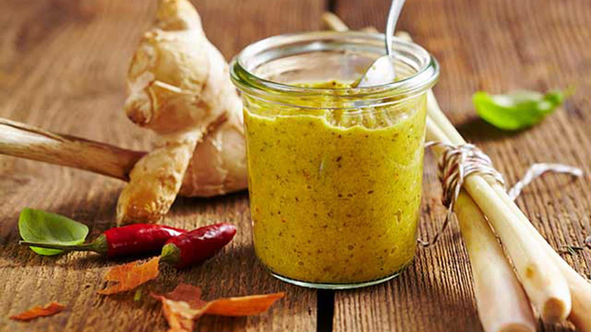 Kétchup de calabacín y jengibre