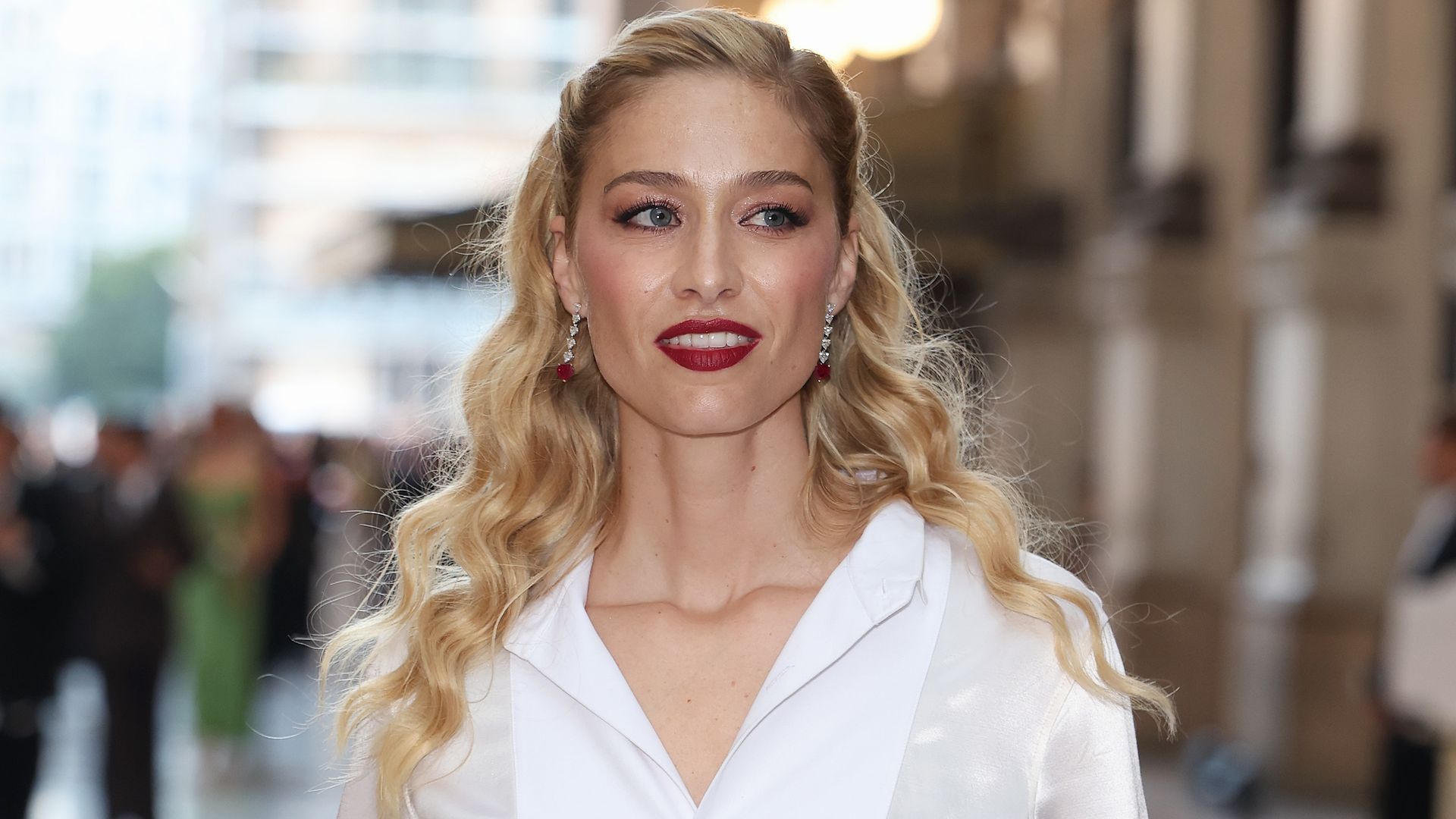 Beatrice Borromeo, en la Galería Vittorio Emanuele II de Milán, el 22 de septiembre de 2026.