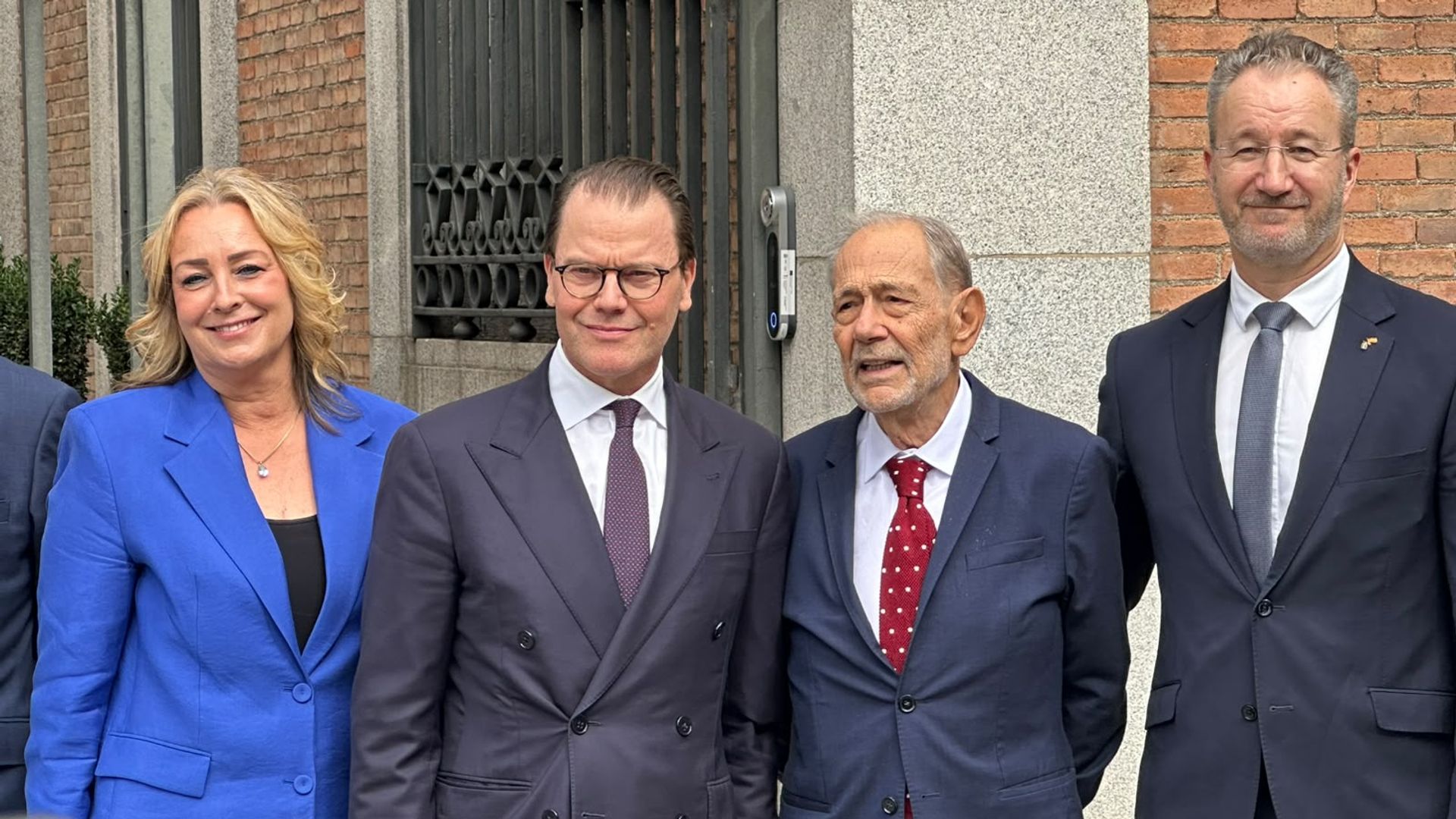 Daniel de Suecia en Madrid