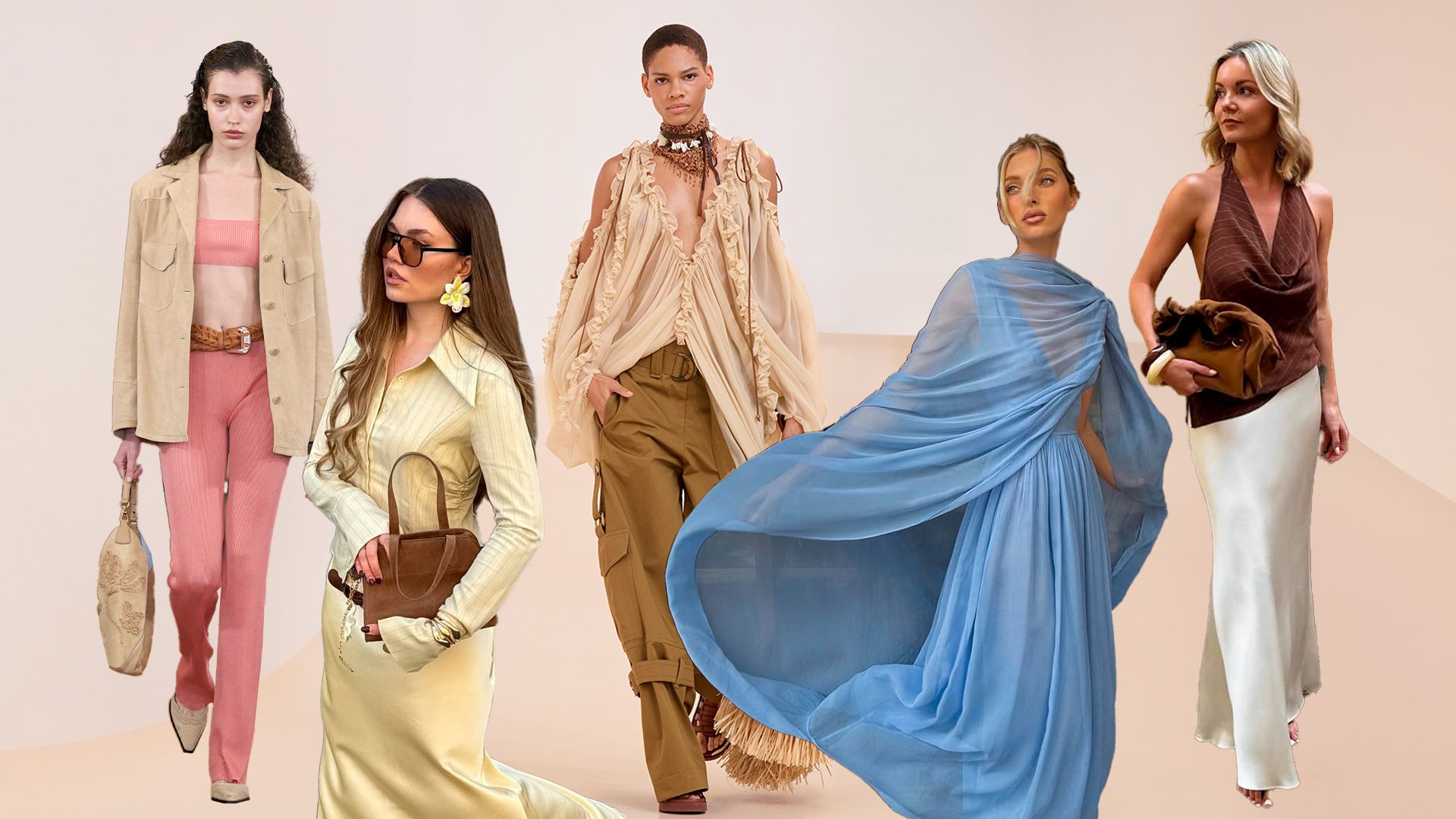 5 colores, infinitos looks: la fórmula de estilo más sencilla (y bonita) de la temporada
