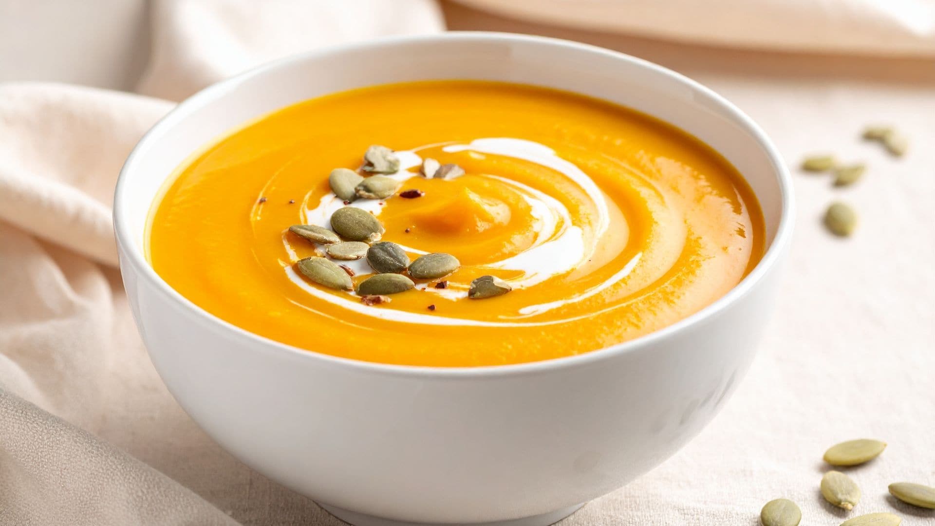 Crema de calabaza: receta casera, fácil y muy nutritiva