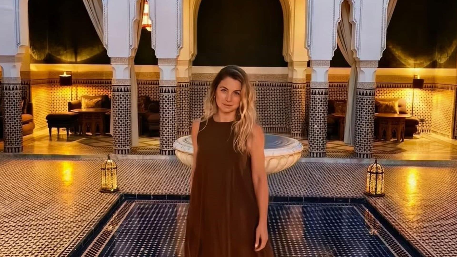 Ludwika Paleta en Marruecos.