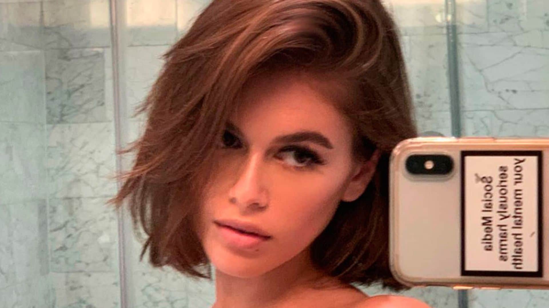 ¡Bye Bye pelo largo! Kaia Gerber le dice sí al corte ideal para el verano