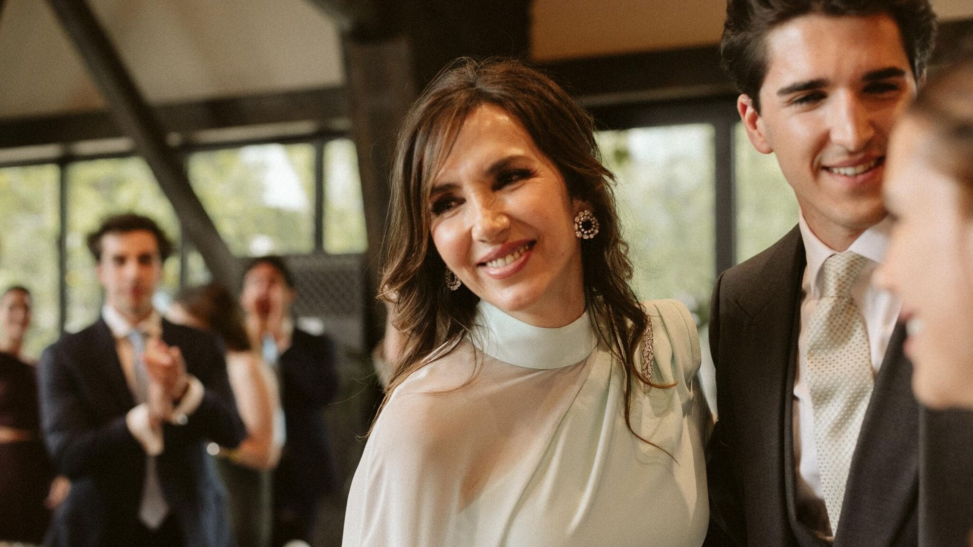 Paloma Lago comparte con ¡HOLA! los momentos más emotivos de la boda de su hijo, Javier García-Obregón