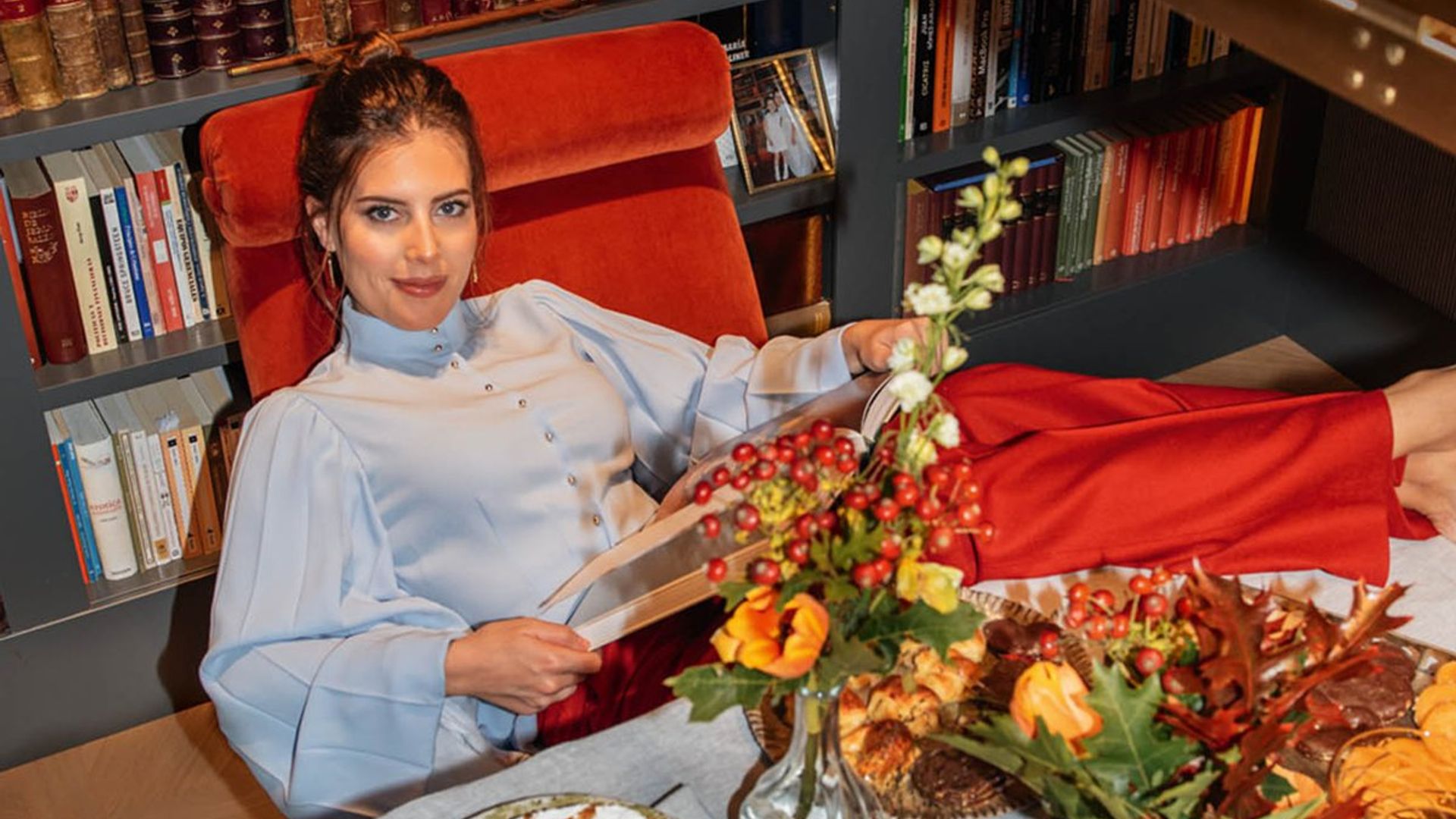 En la mesa de Blanca Barrera-Cuadra
