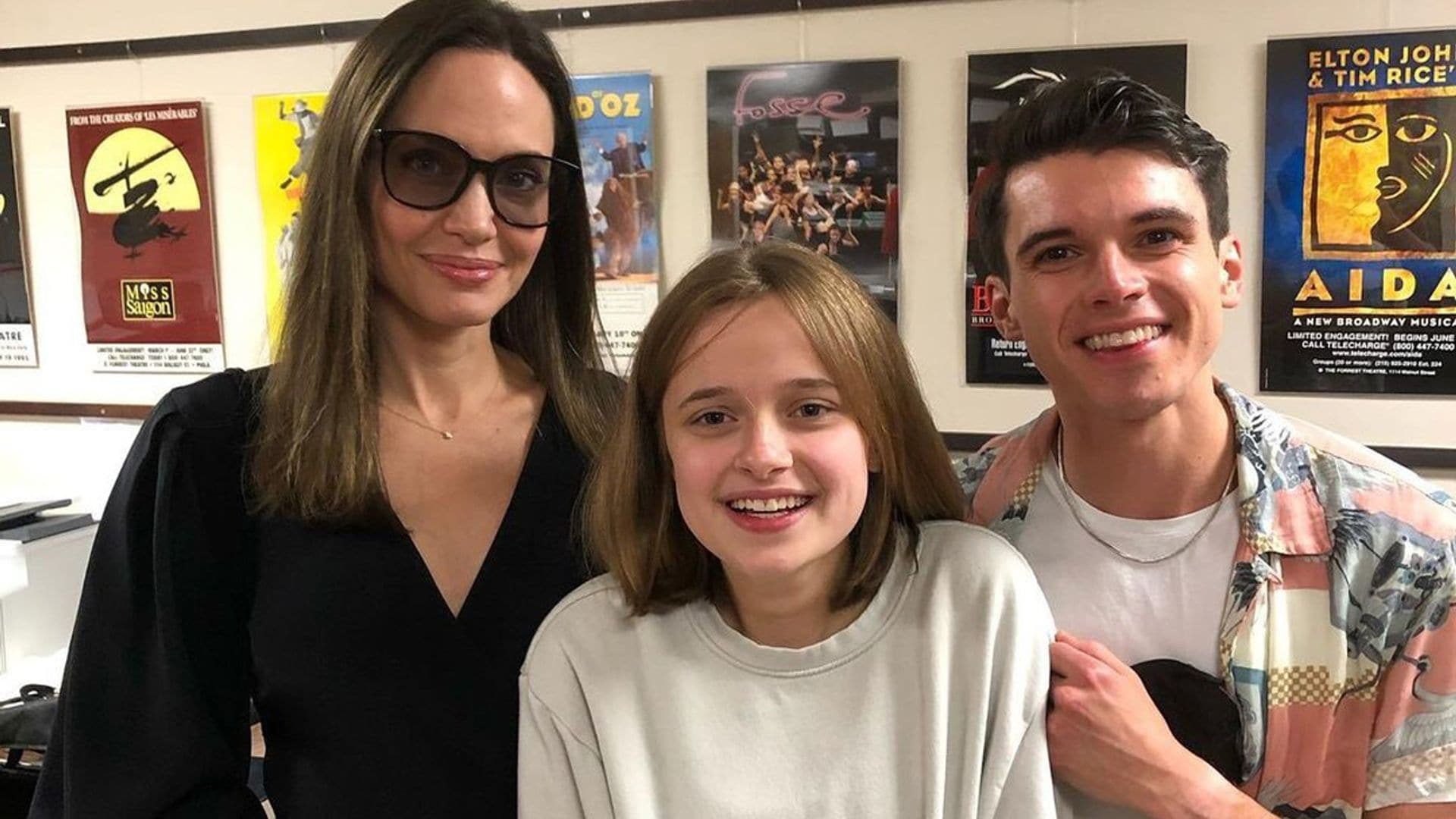 Vivienne, hija de Angelina Jolie y Brad Pitt, hereda de sus padres la pasión por la interpretación