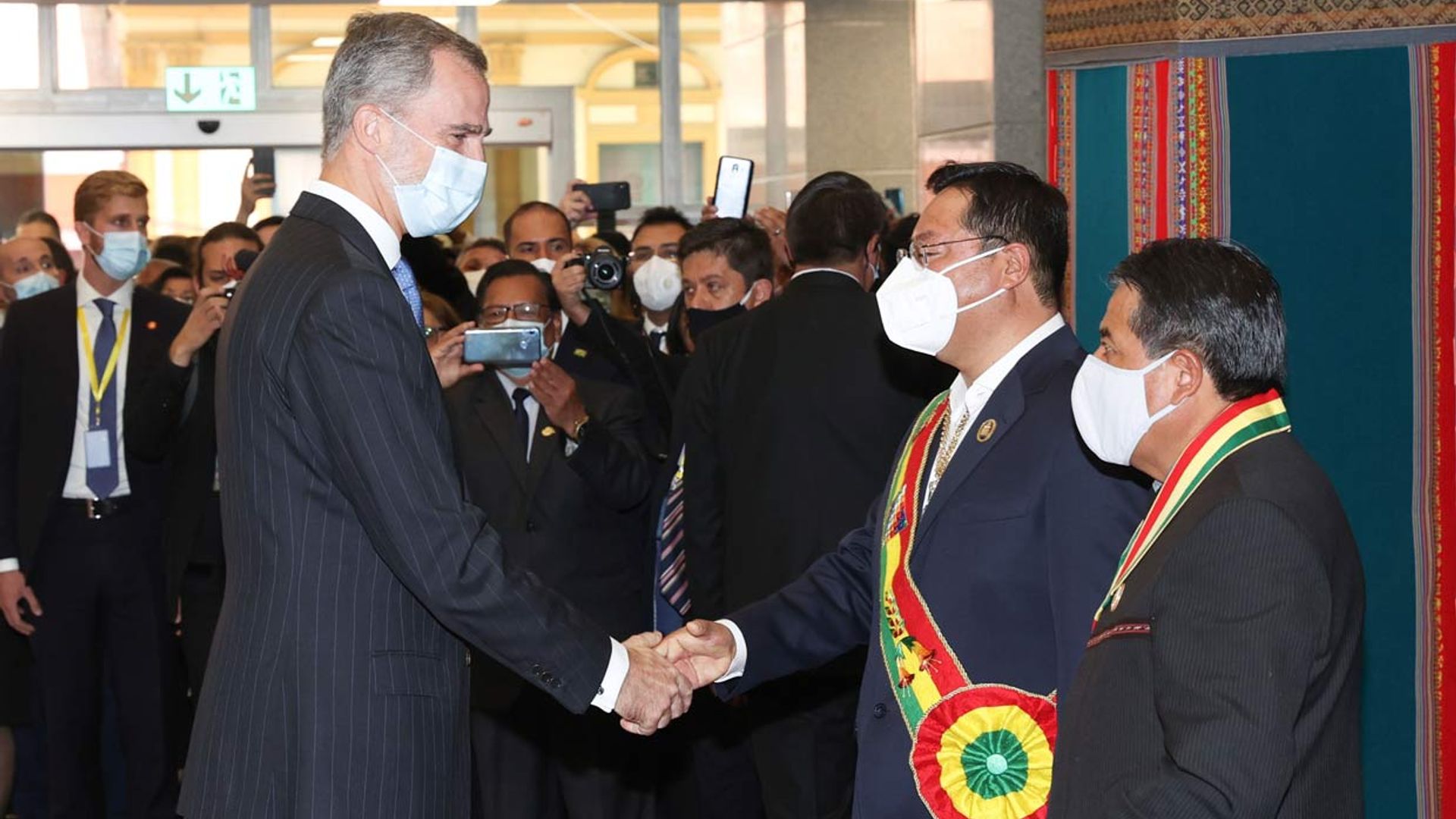 Así ha sido el viaje de Felipe VI a Bolivia para la toma de posesión del nuevo presidente del país