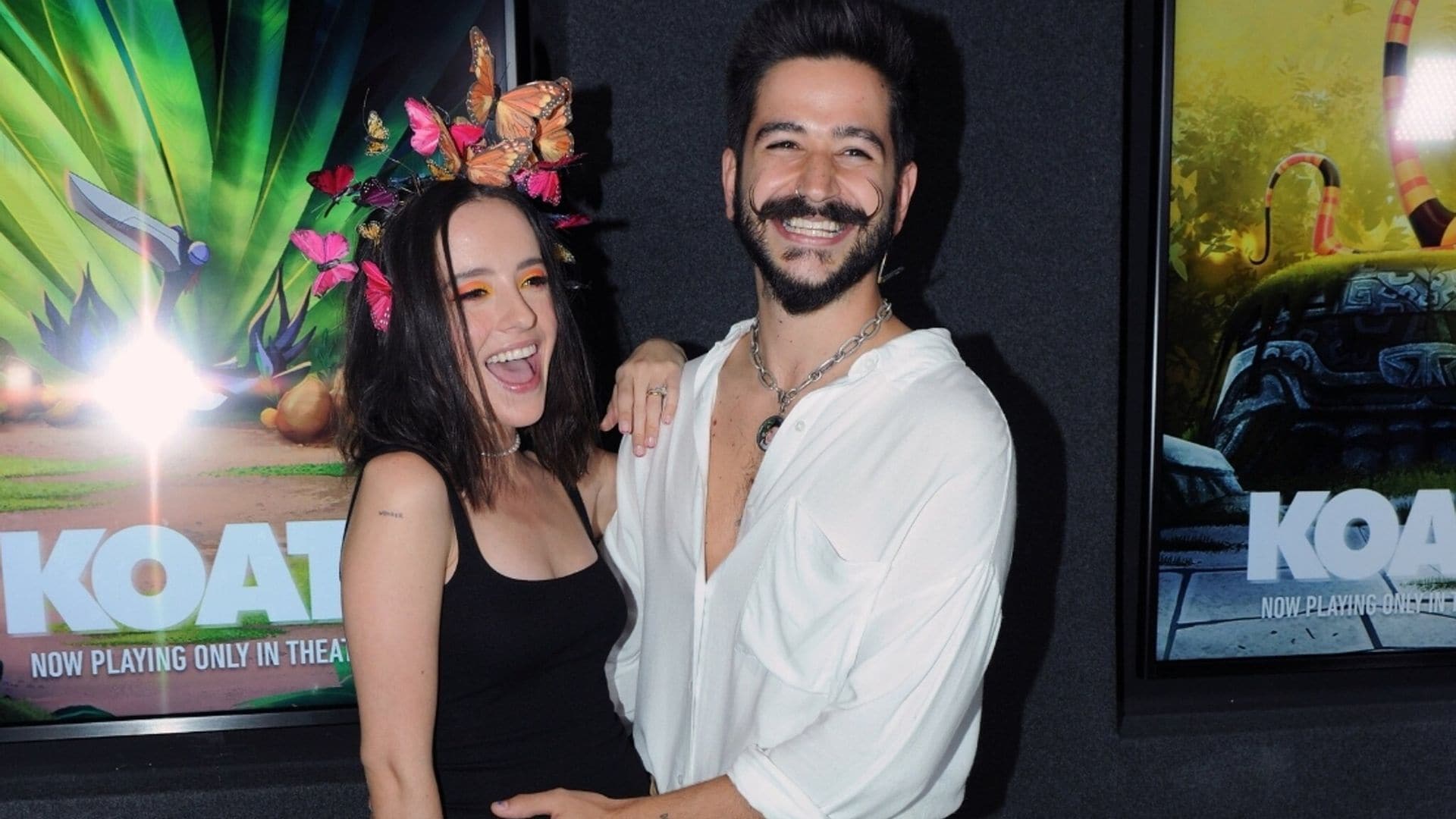 Evaluna y Camilo, juntos en el estreno de ‘Koati’ con otros famosos