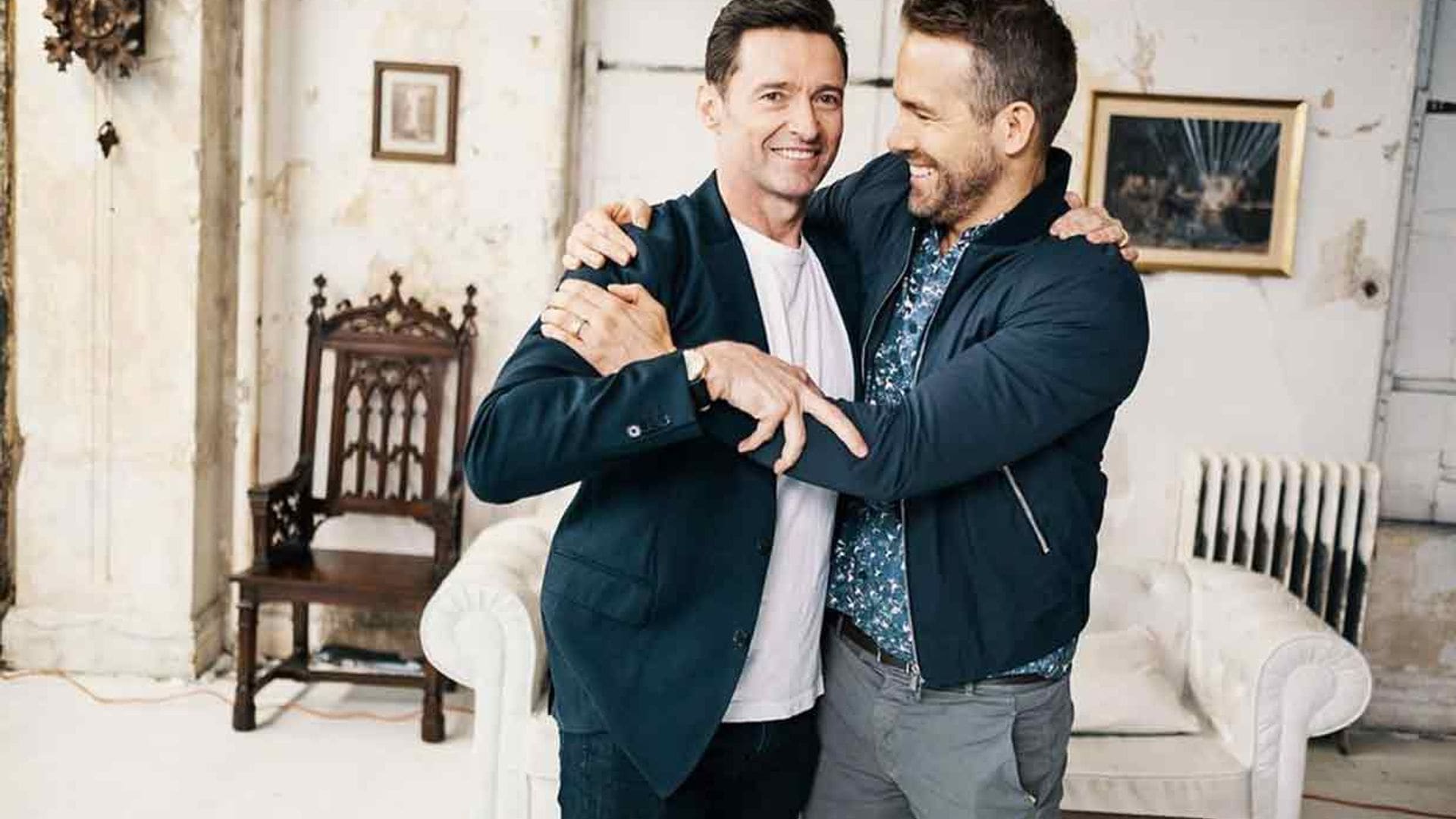 La broma de Ryan Reynolds a Hugh Jackman en su aniversario de boda