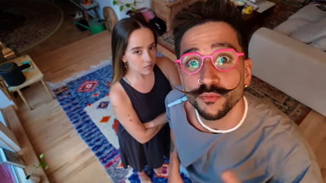 Selfie de Evaluna y Camilo