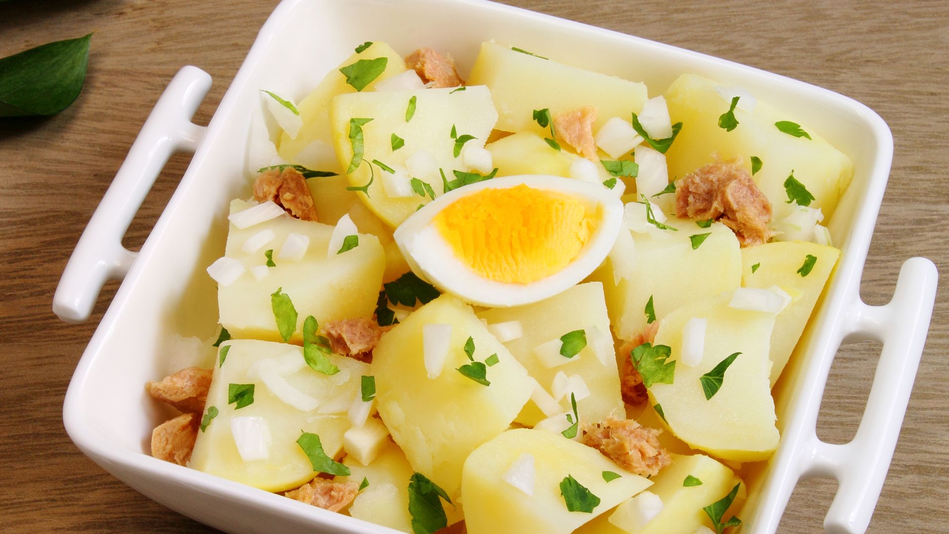 Papas aliñás.