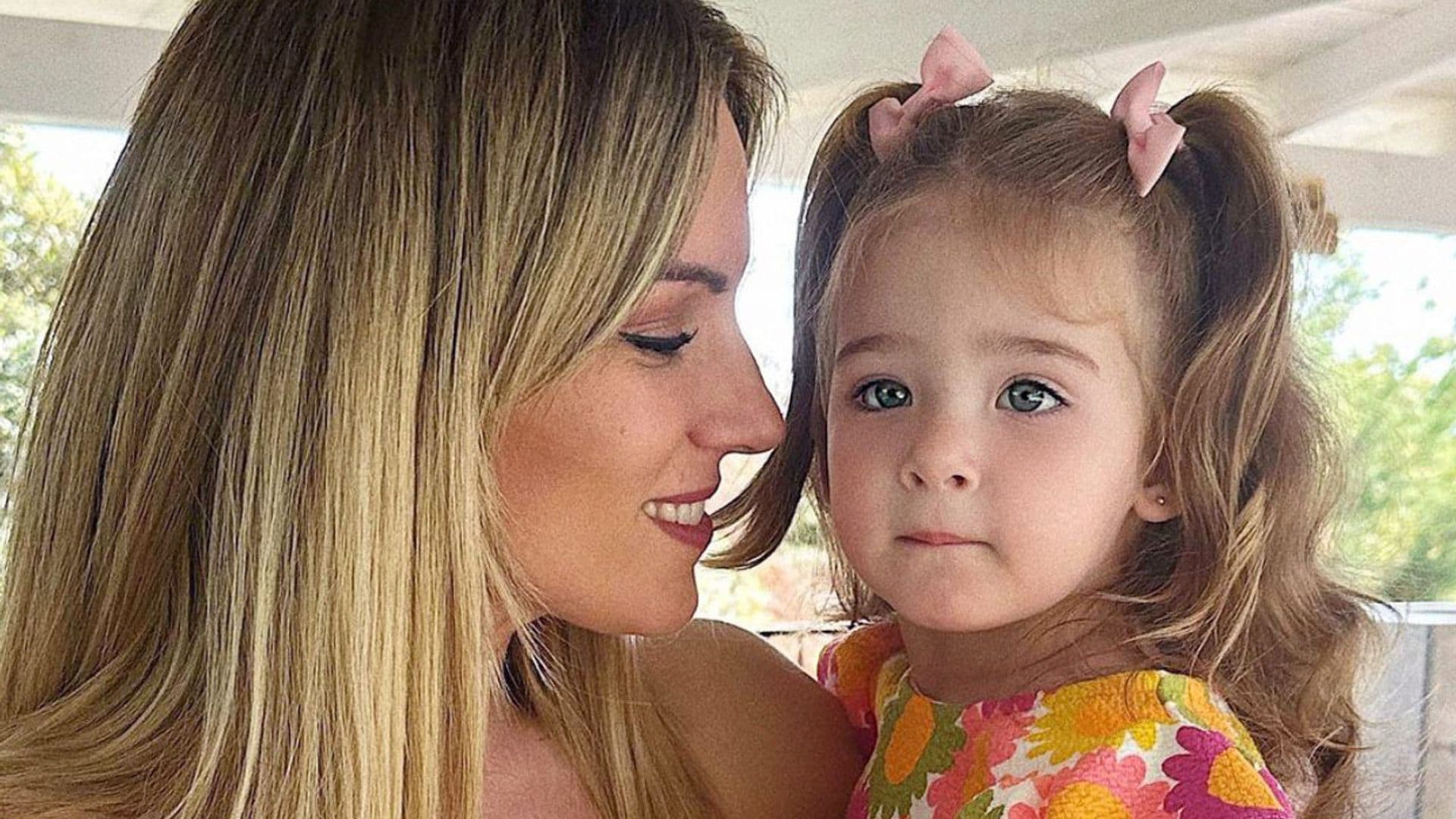 Edurne presume del 'pelazo' de su hija Yanay