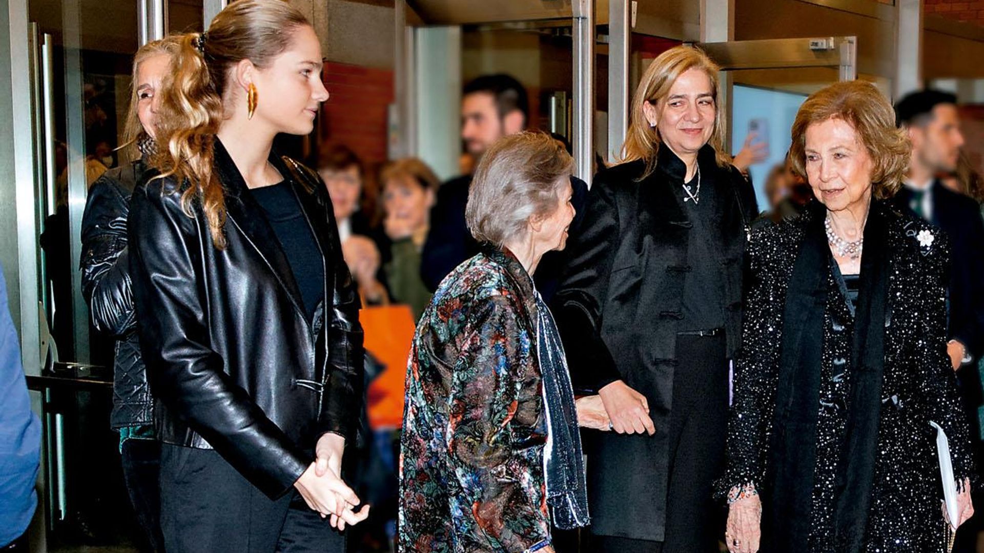 La cita que ha unido a las ‘chicas Borbón’ por Navidad