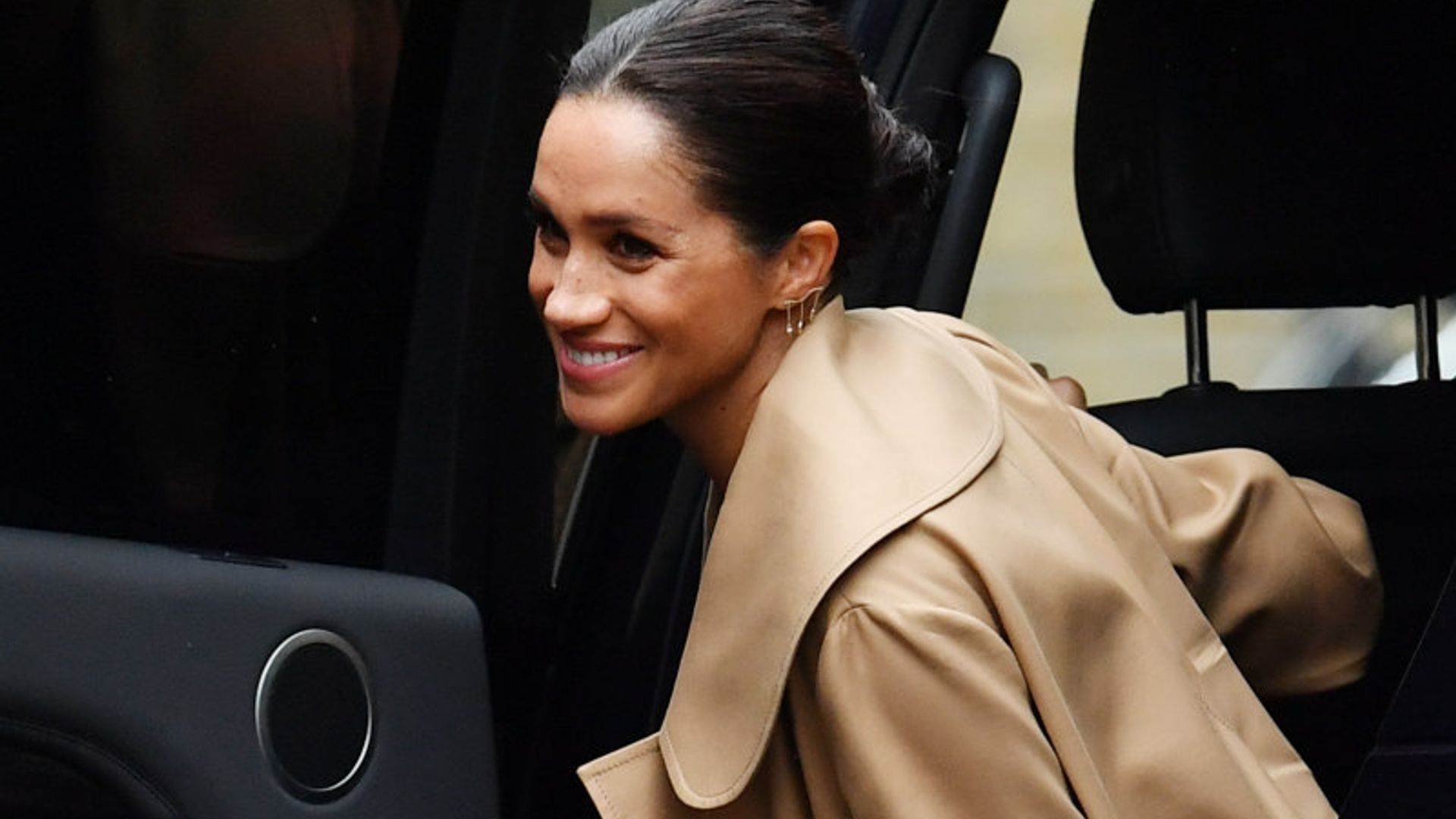 Meghan Markle supera con nota su primer look premamá del año