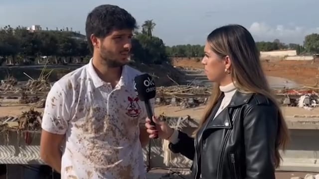 Bosco, joven afectado por la DANA