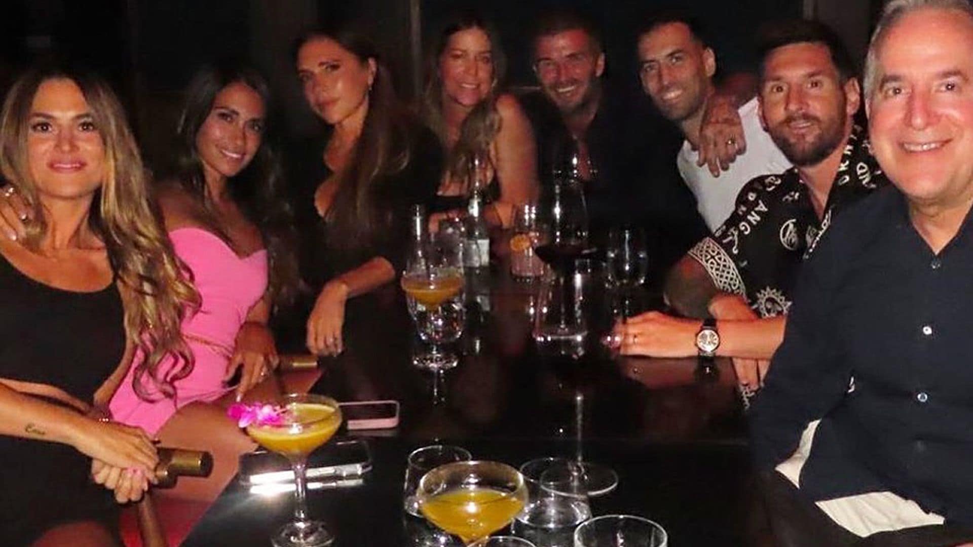 La divertida cena de los Beckham con sus 'nuevos mejores amigos', Leo Messi y Antonela Roccuzzo