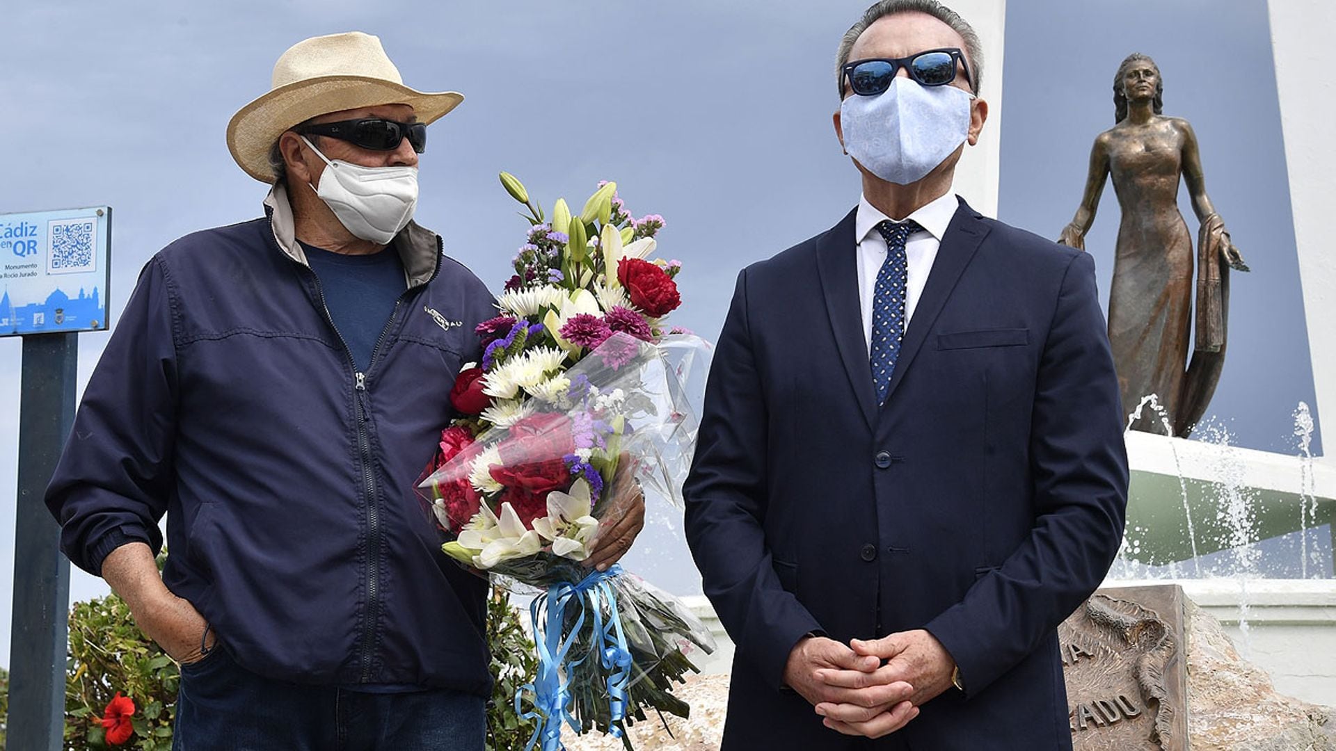 Ortega Cano se reencuentra con la familia de Rocío Jurado en el aniversario de la muerte de la artista