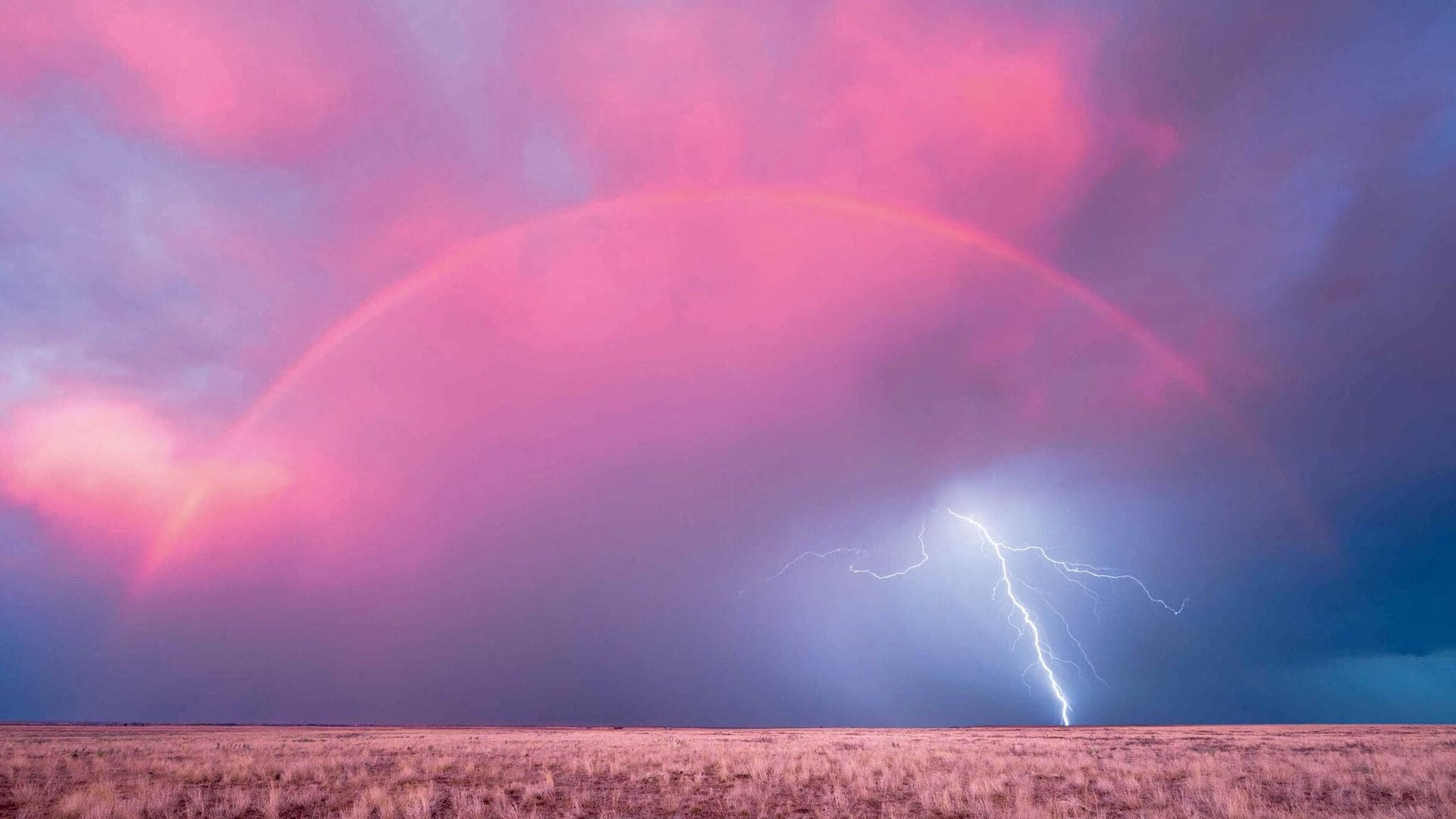 Un auténtico espectáculo: las imágenes de las tormentas más impresionantes