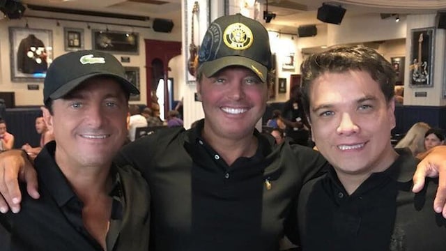 luis miguel y alejandro basteri con gerardo islas