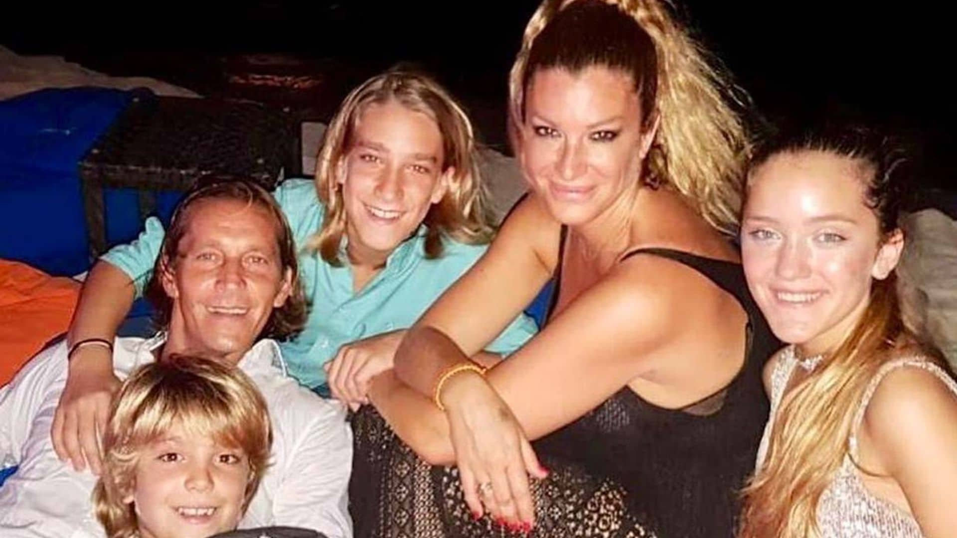 Conoce a los hijos de Míchel Salgado y Malula Sanz, un matrimonio enamorado tras 22 años de unión