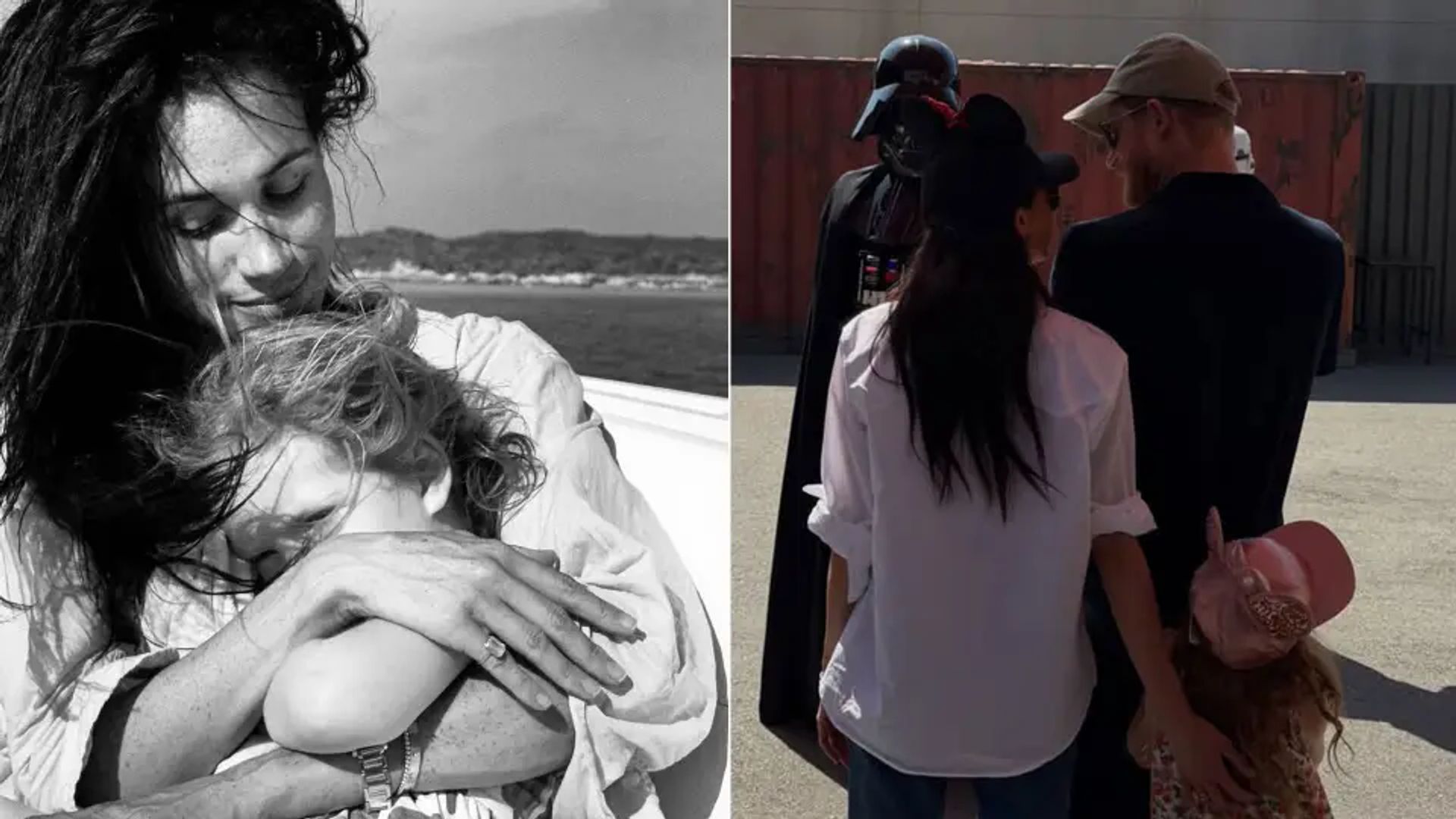 La princesa Lilibet reaparece en Disneyland con su melena pelirroja, heredada del príncipe Harry y ya convertida en su rasgo más personal