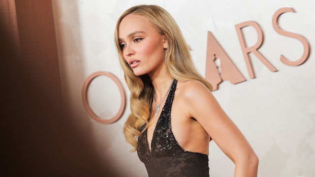 Lily-Rose Depp at the 97th Oscars held at the Dolby Theatre on March 2, 2025 in Hollywood, California. (Photo by Lexie Moreland/WWD via Getty Images)